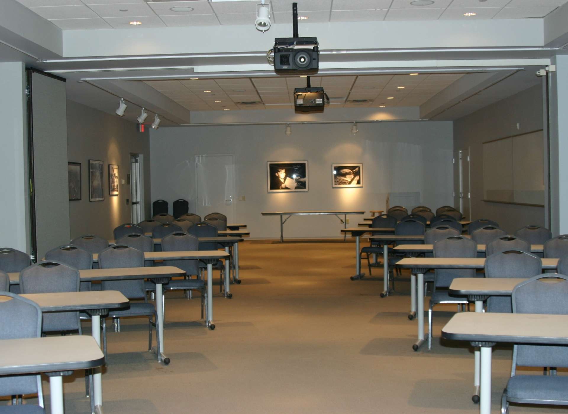 Desks in USS Arizona and Missouri rooms