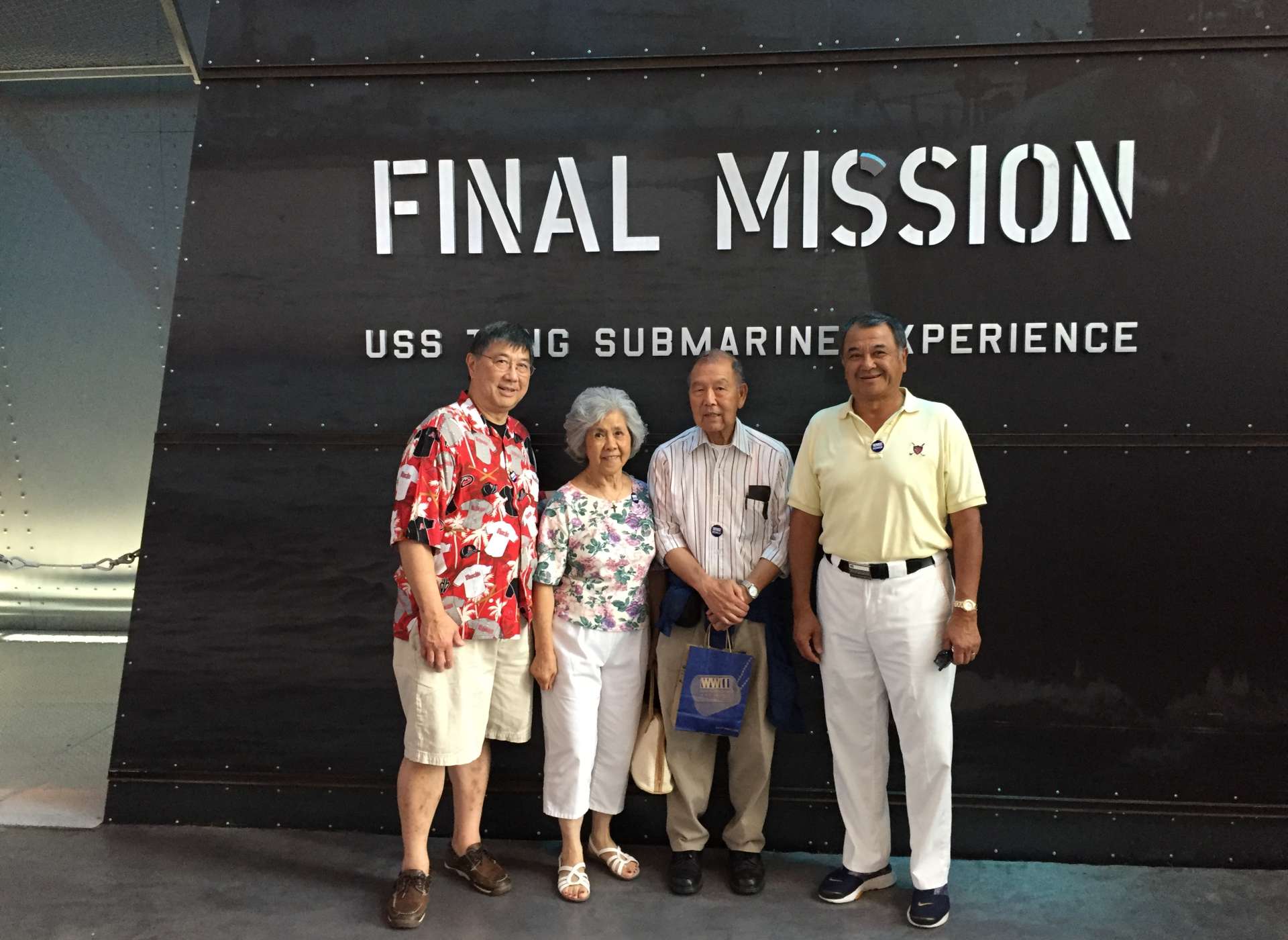 Patriots Circle member family at Final Mission