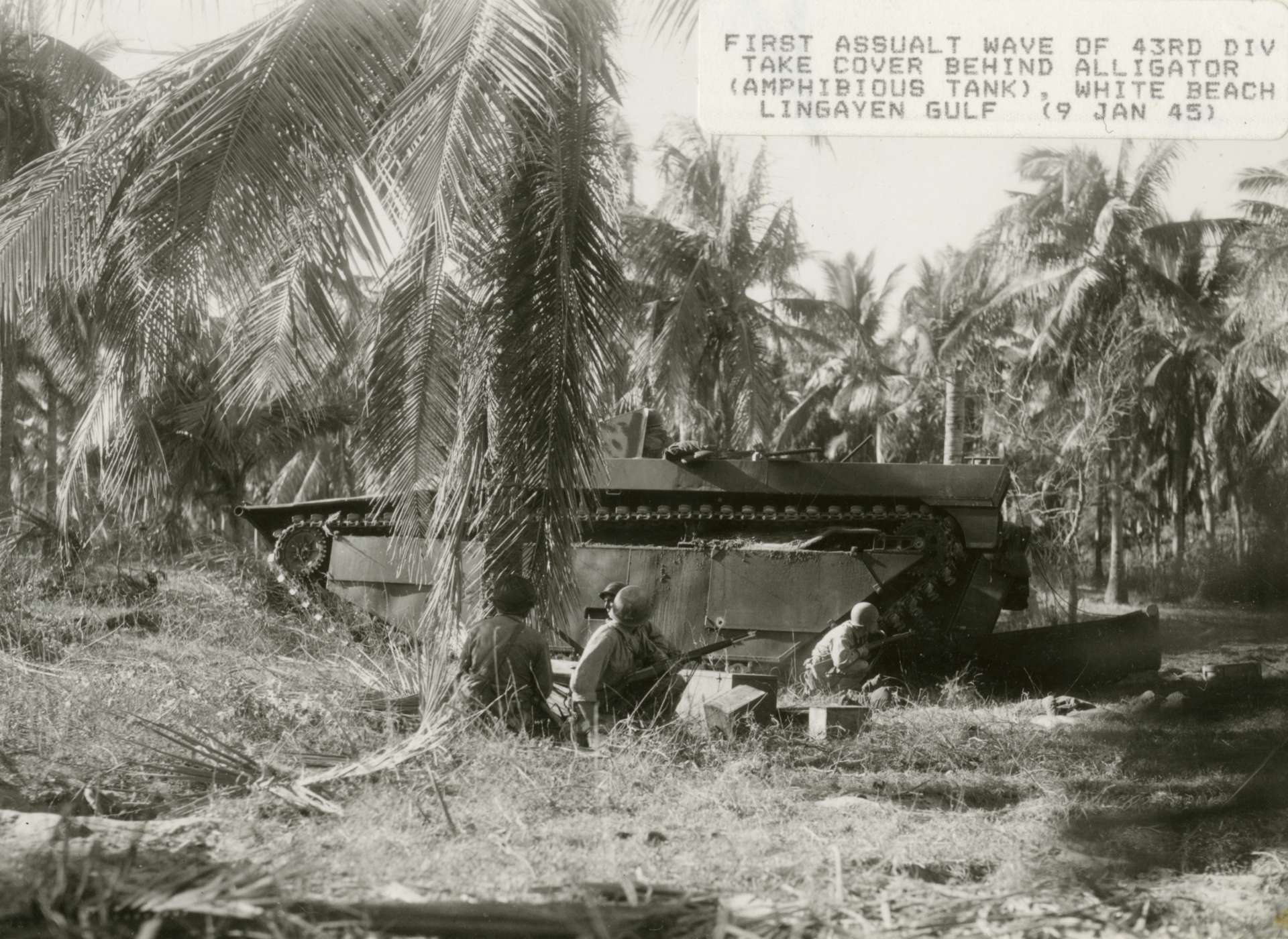 LTV4 Landing Vehicle in the jungle