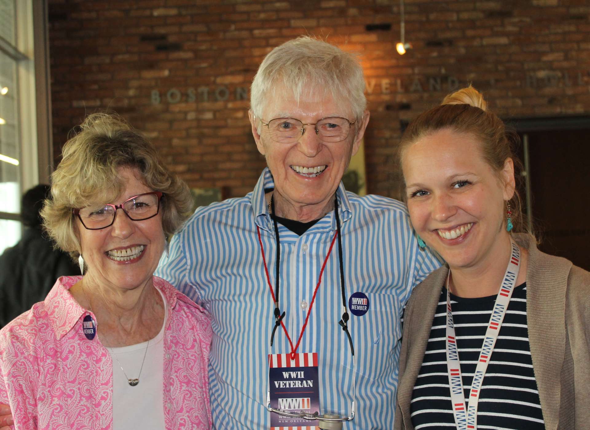 Patriots Circle members and Museum staff member in American Sector