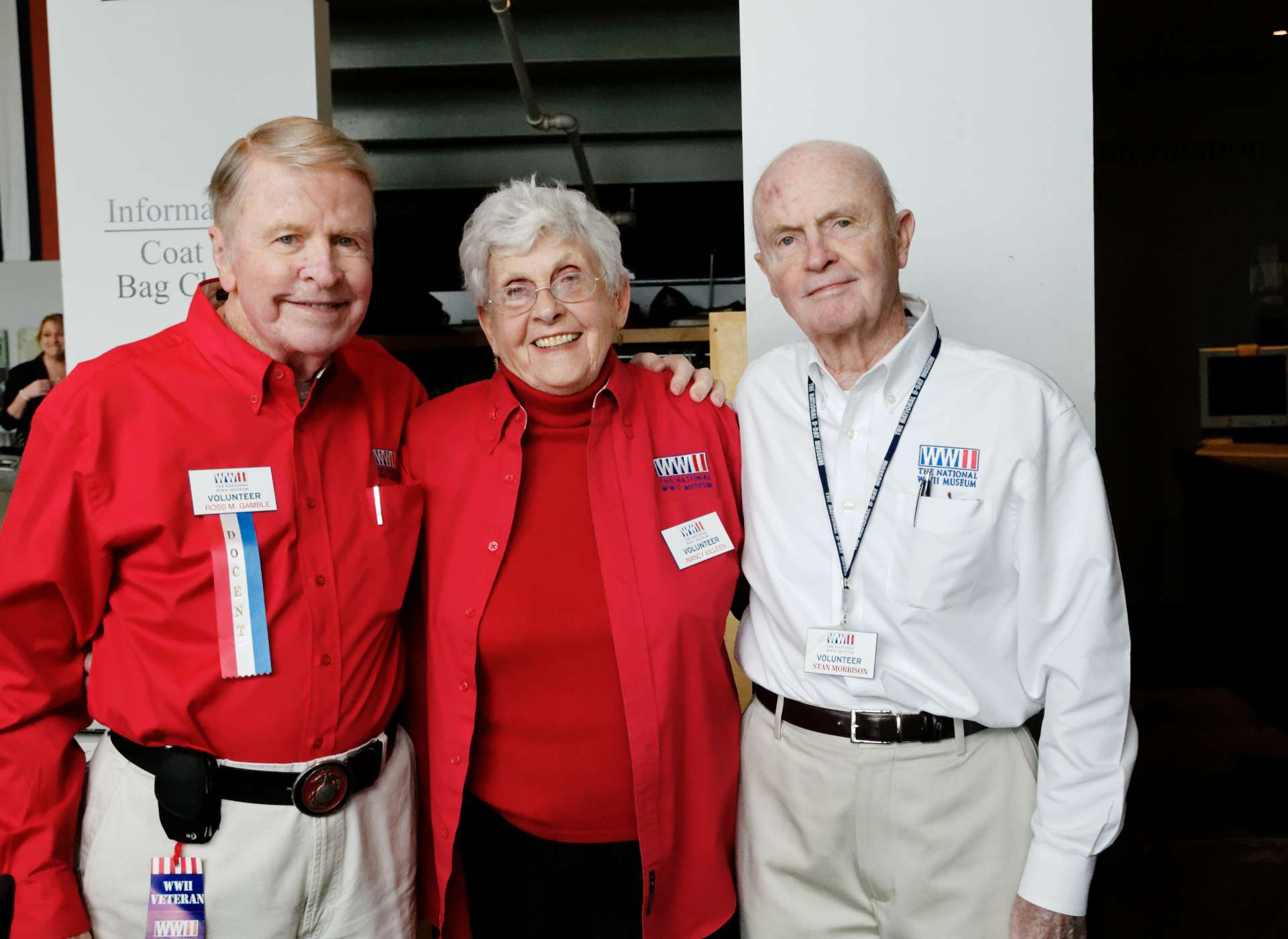 Volunteers at The National WWII Museum