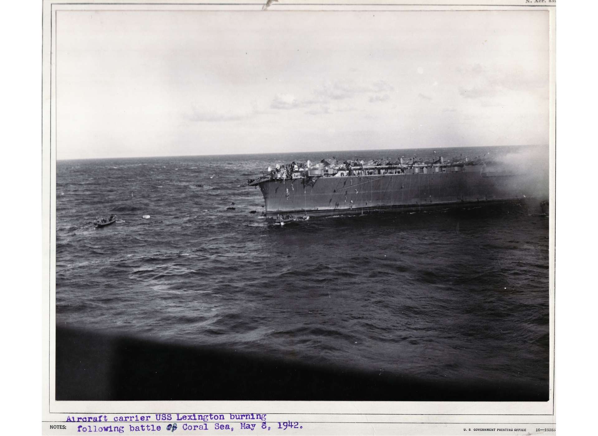 An Eyewitness To The Last Of The Uss Lexington The