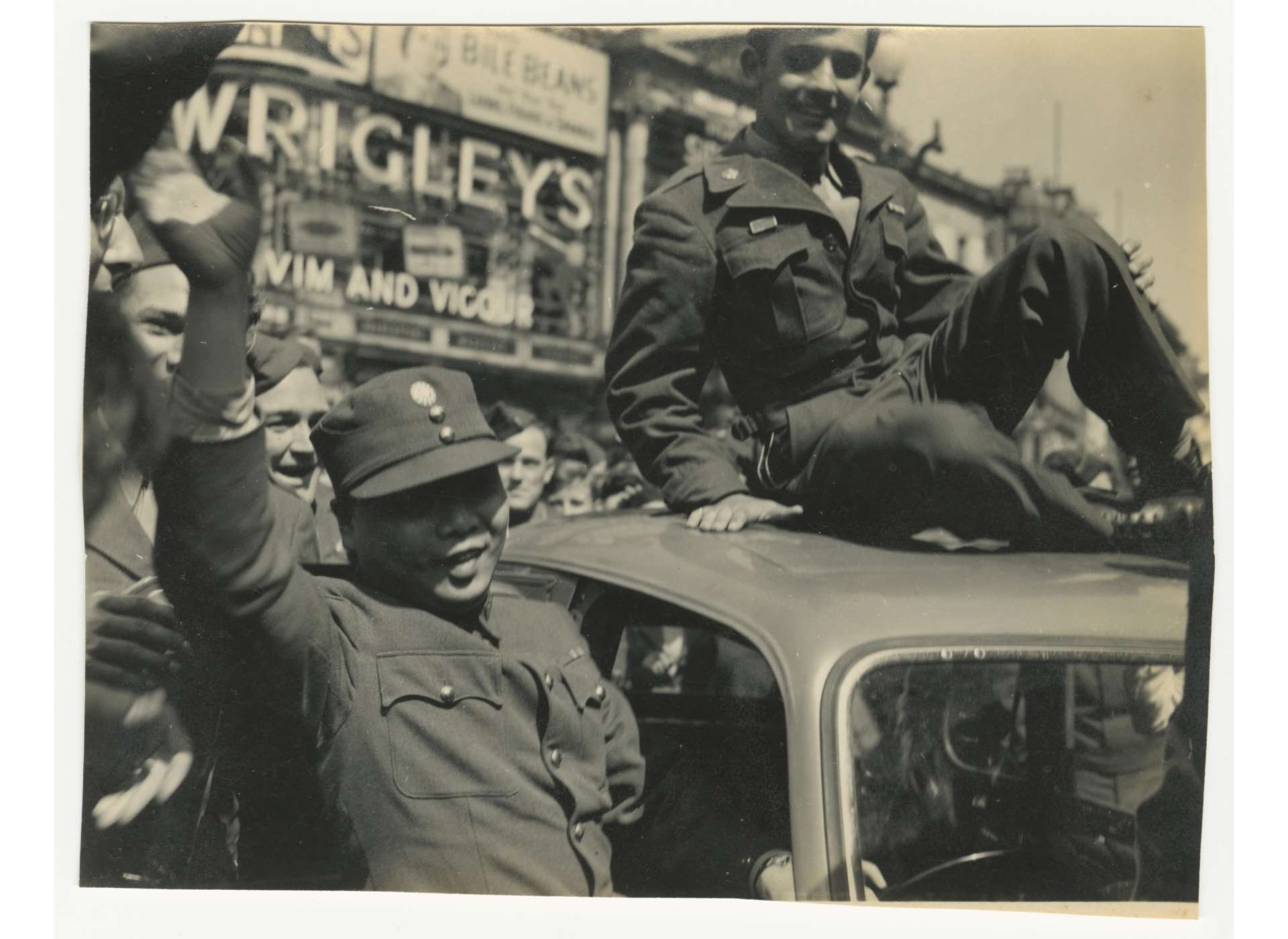 A National Revolutionary Army soldier was able to join the crowd, The National WWII Museum, 2008.537.073