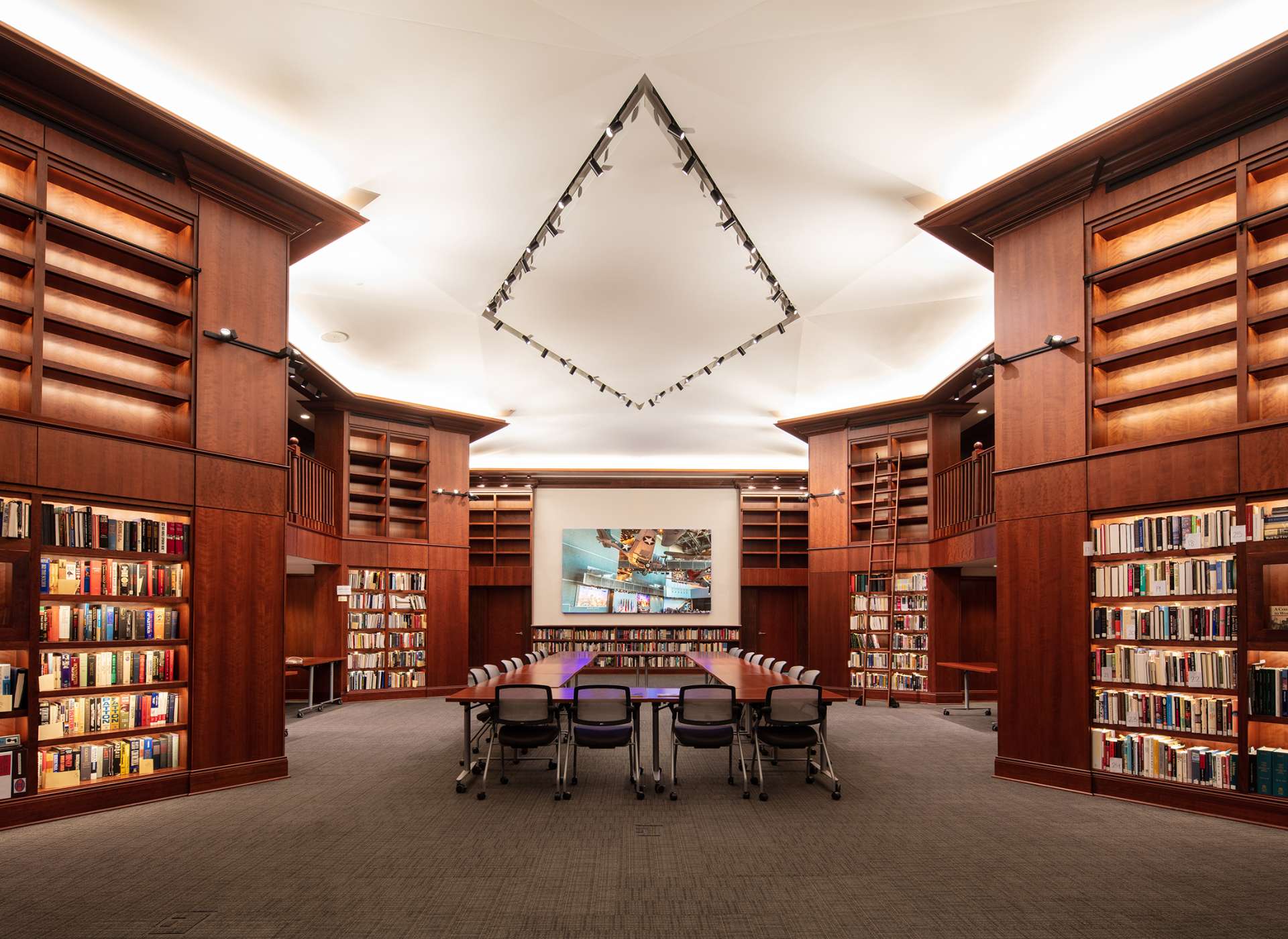 Hall of Democracy Library at the National WWII Museum