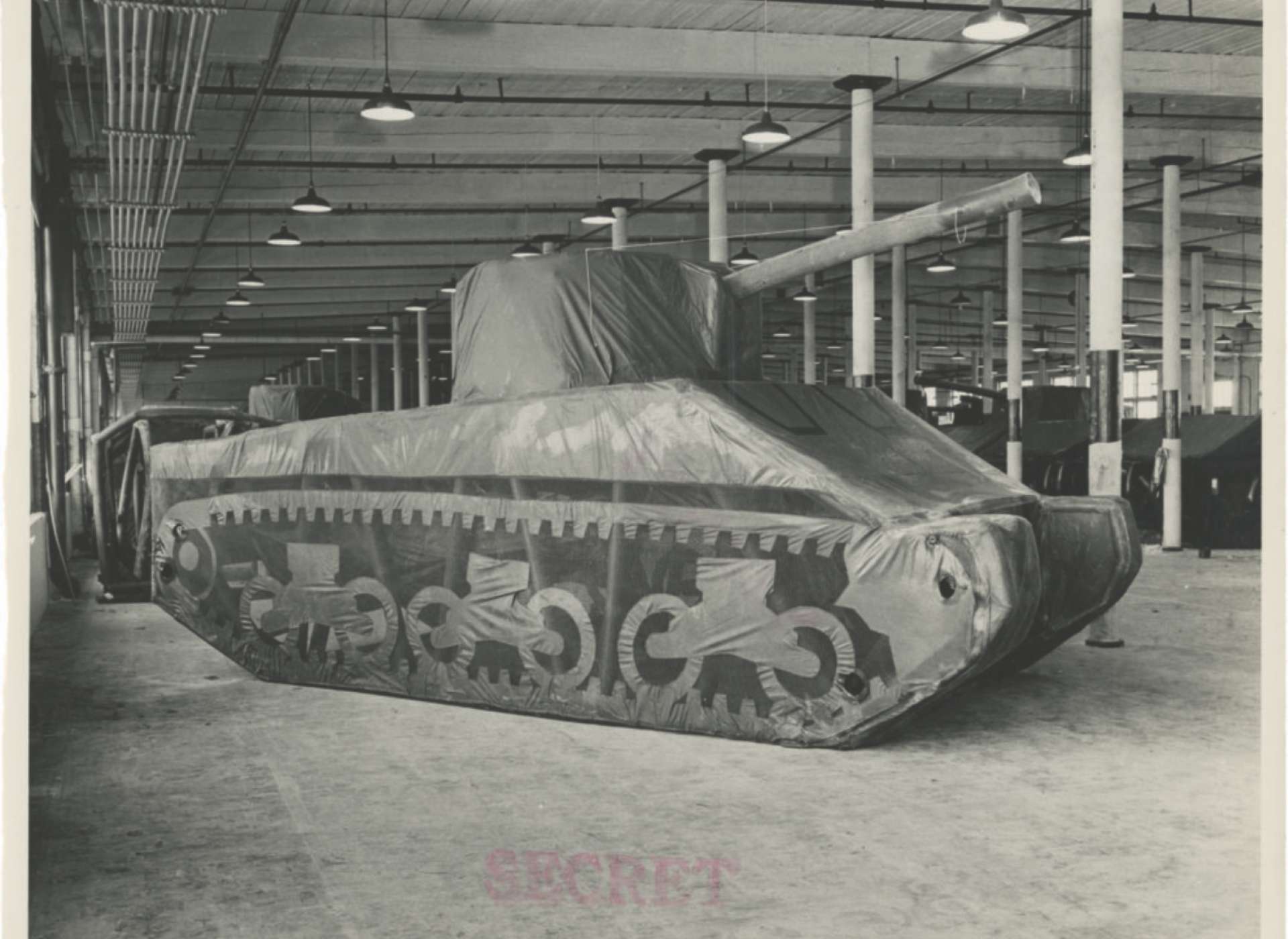ghost army d day Inflatable Tank