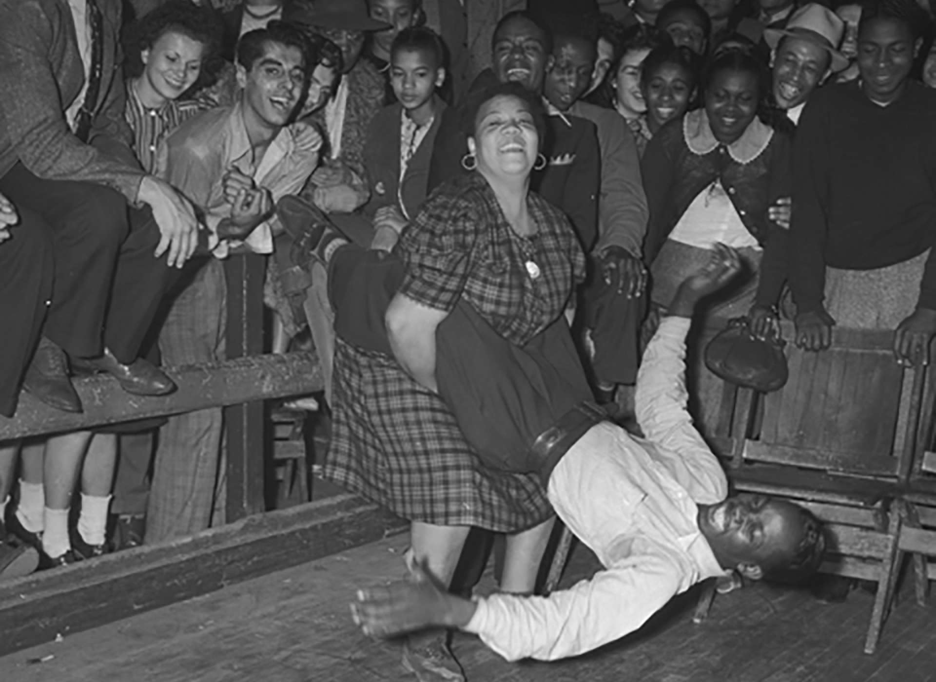 A couple dancing in a nightclub. Credit: Los Angeles Times from Wikicommons.