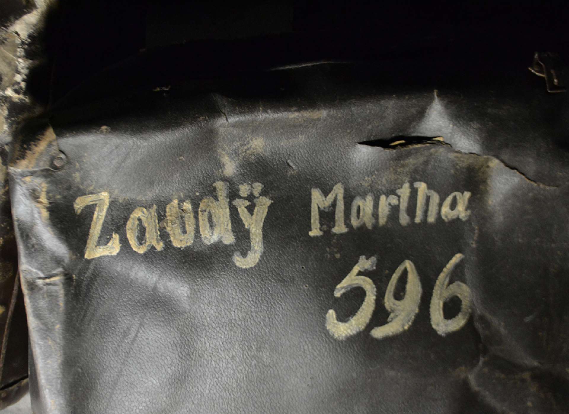 Martha Zaudy&#039;s suitcase 