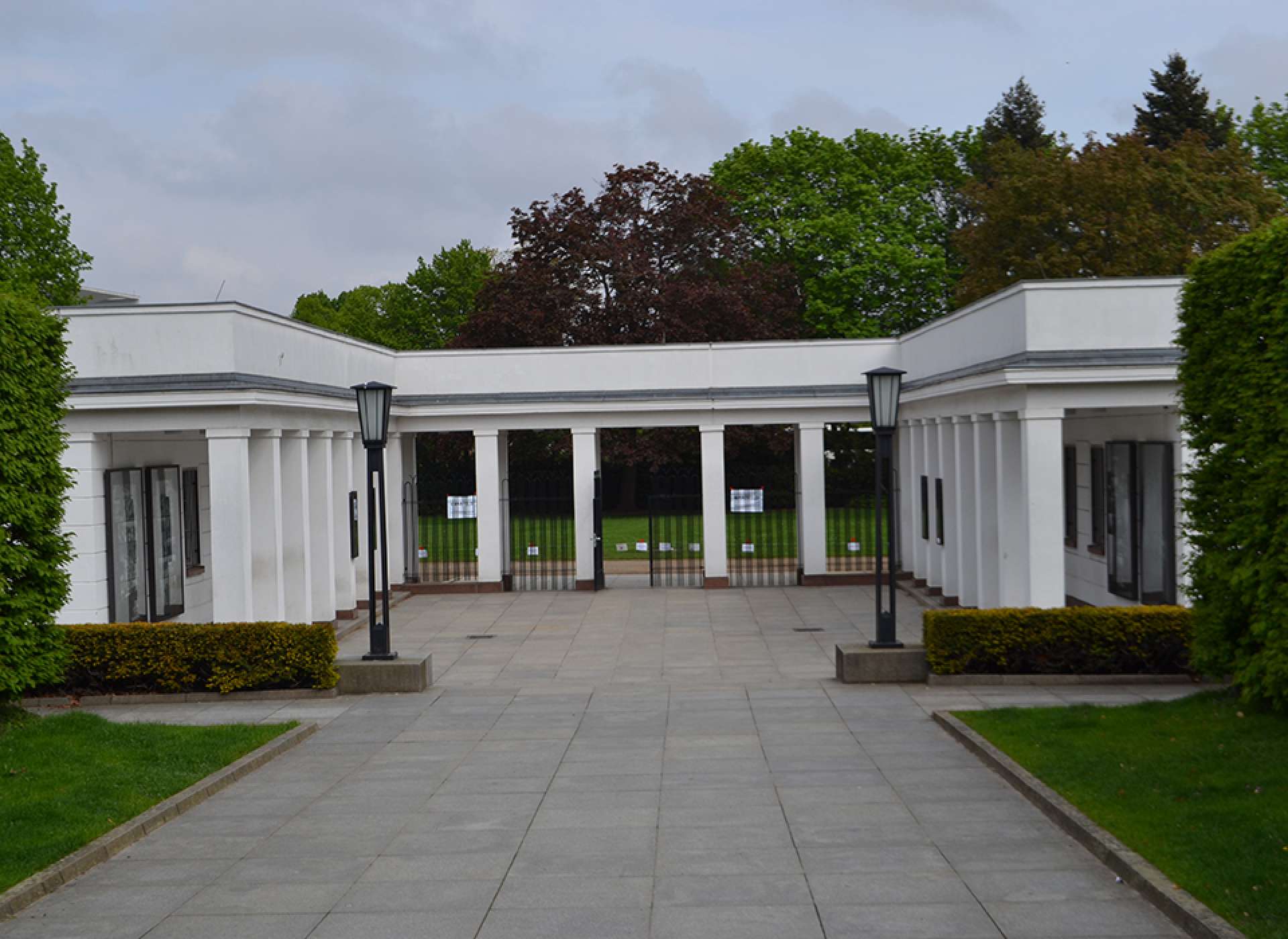 Soviet cemetery behind the Tiergarten Memorial in Berlin Courtesy Keith Huxen, PhD