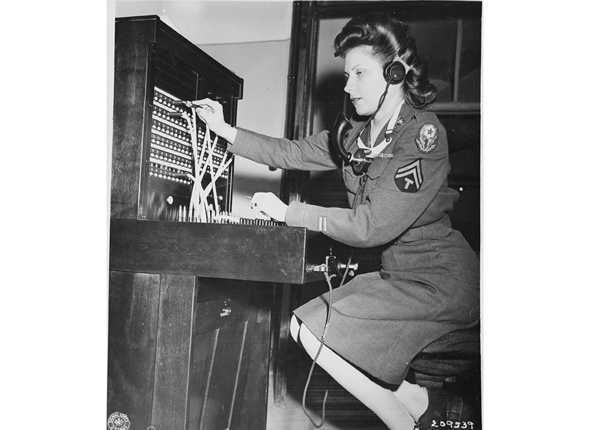 WAC Cpl. Alma Bradley