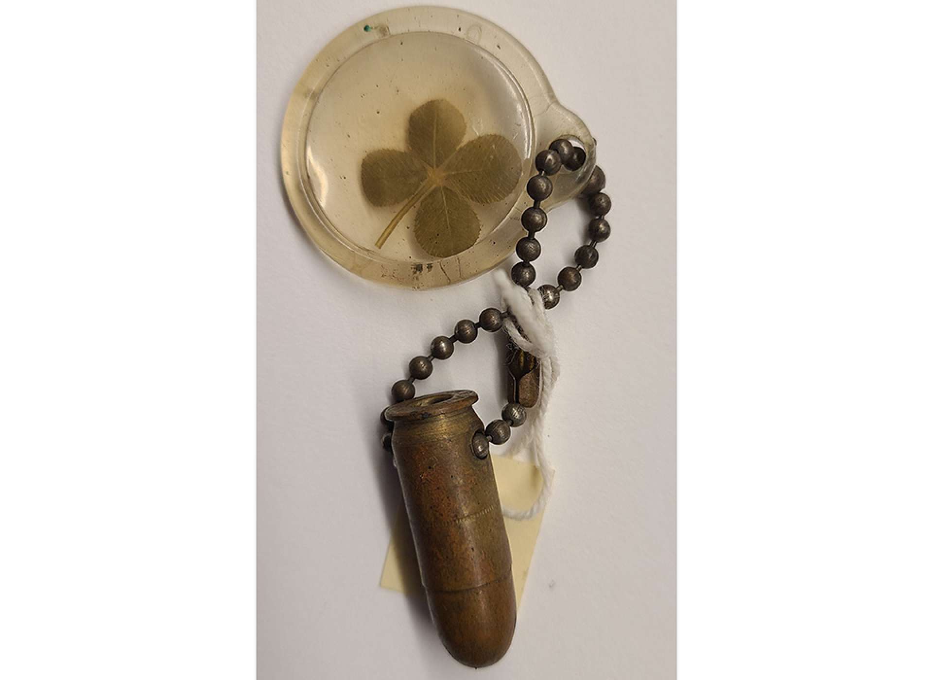 lucky charm of Pfc. Joseph Robert Wallner