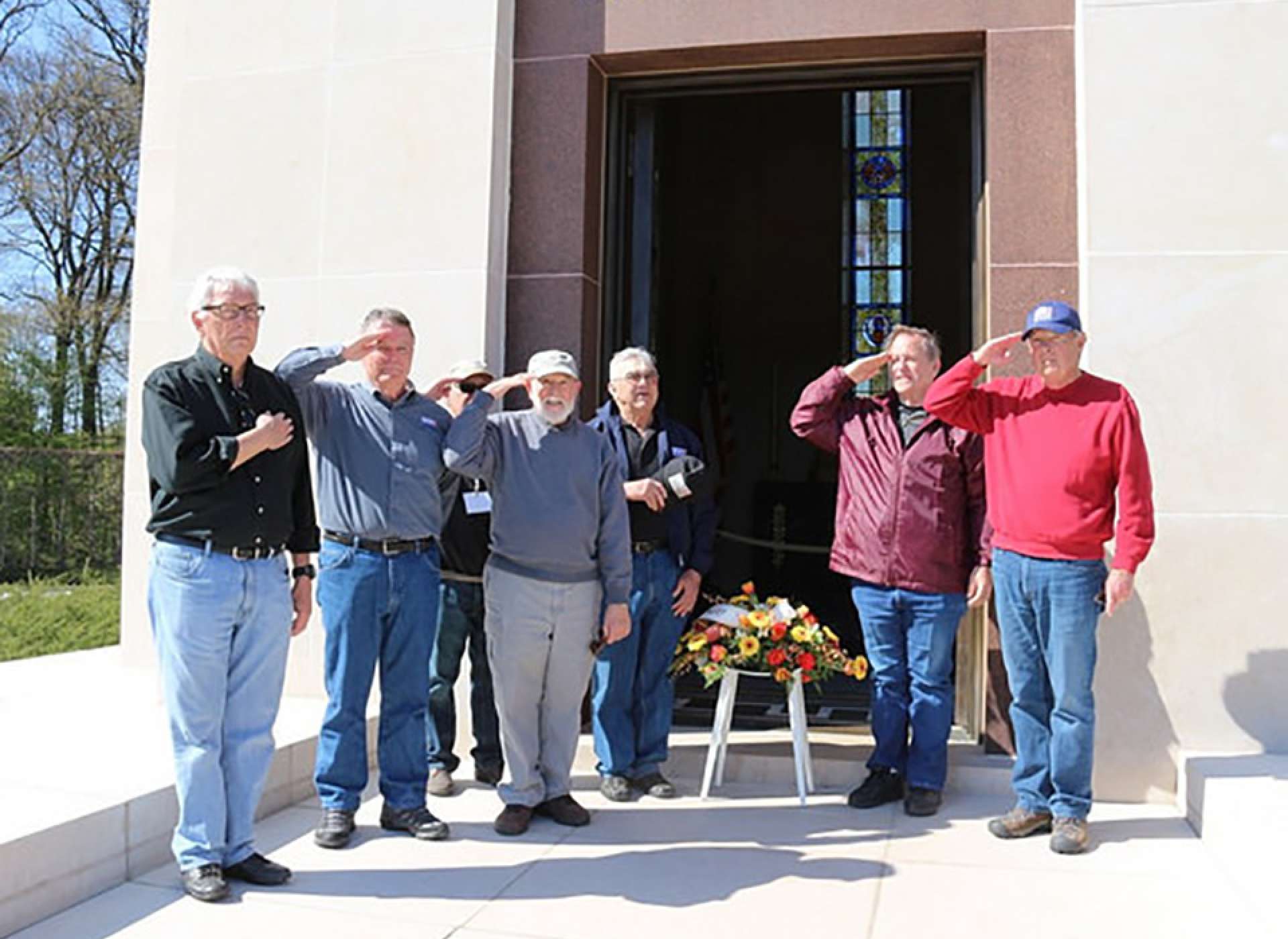 Museum veteran volunteers