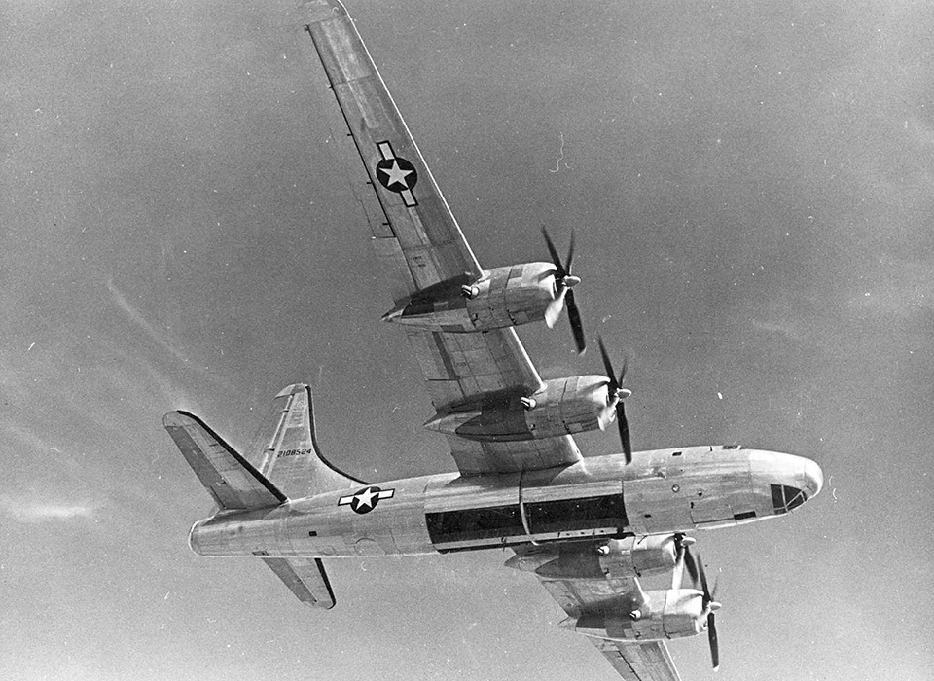 B-32 Over Japan - National Archives Photo 