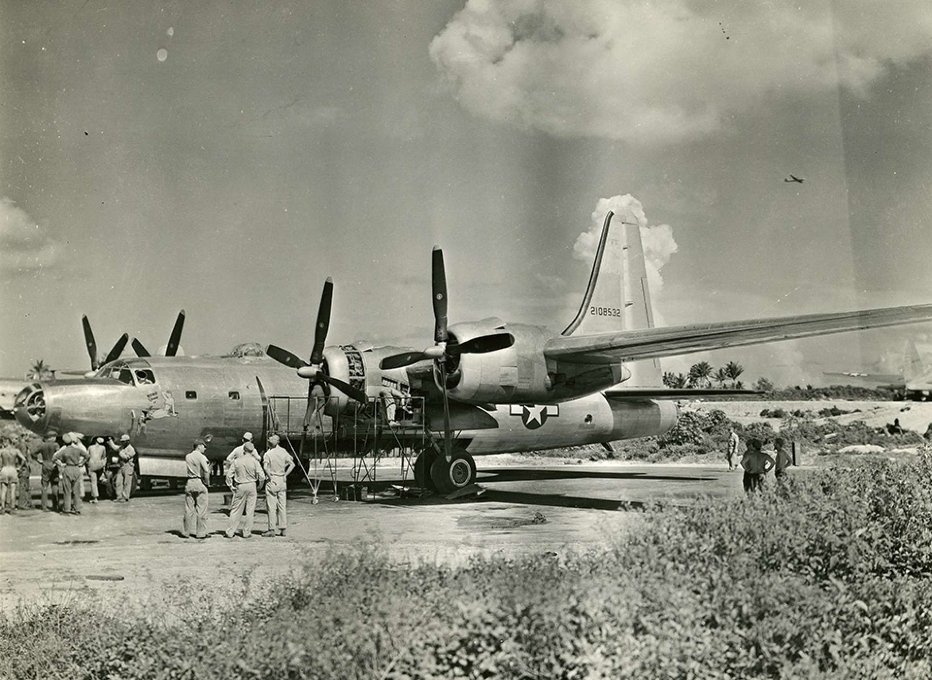 Hobo Queen II on Tinian - The National WWII Museum, Gift in Memory &quot;Ham&quot; Hamilton, 2010.216.364