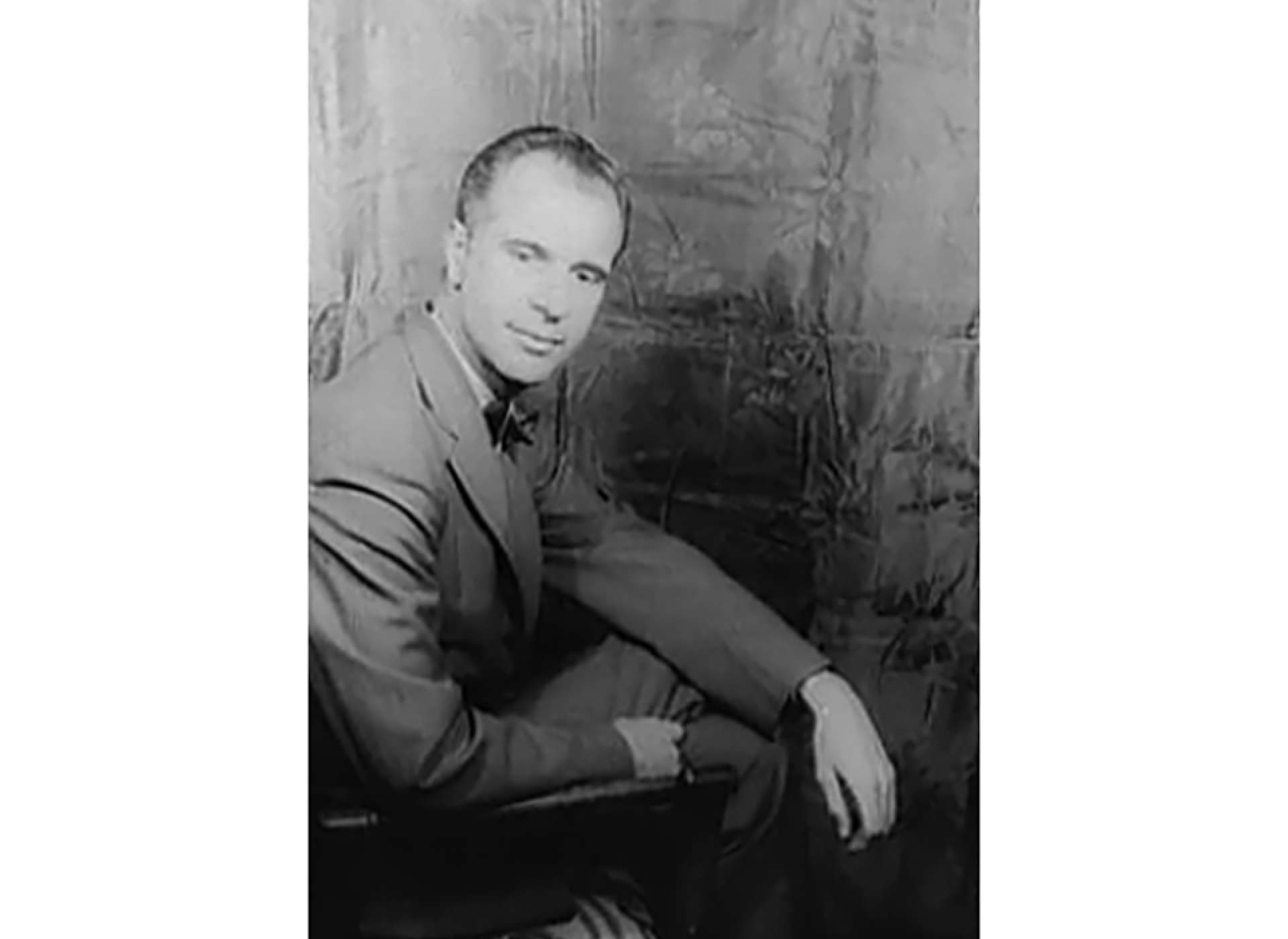 Portrait of John Hershey by Carl Van Vechten 1948
