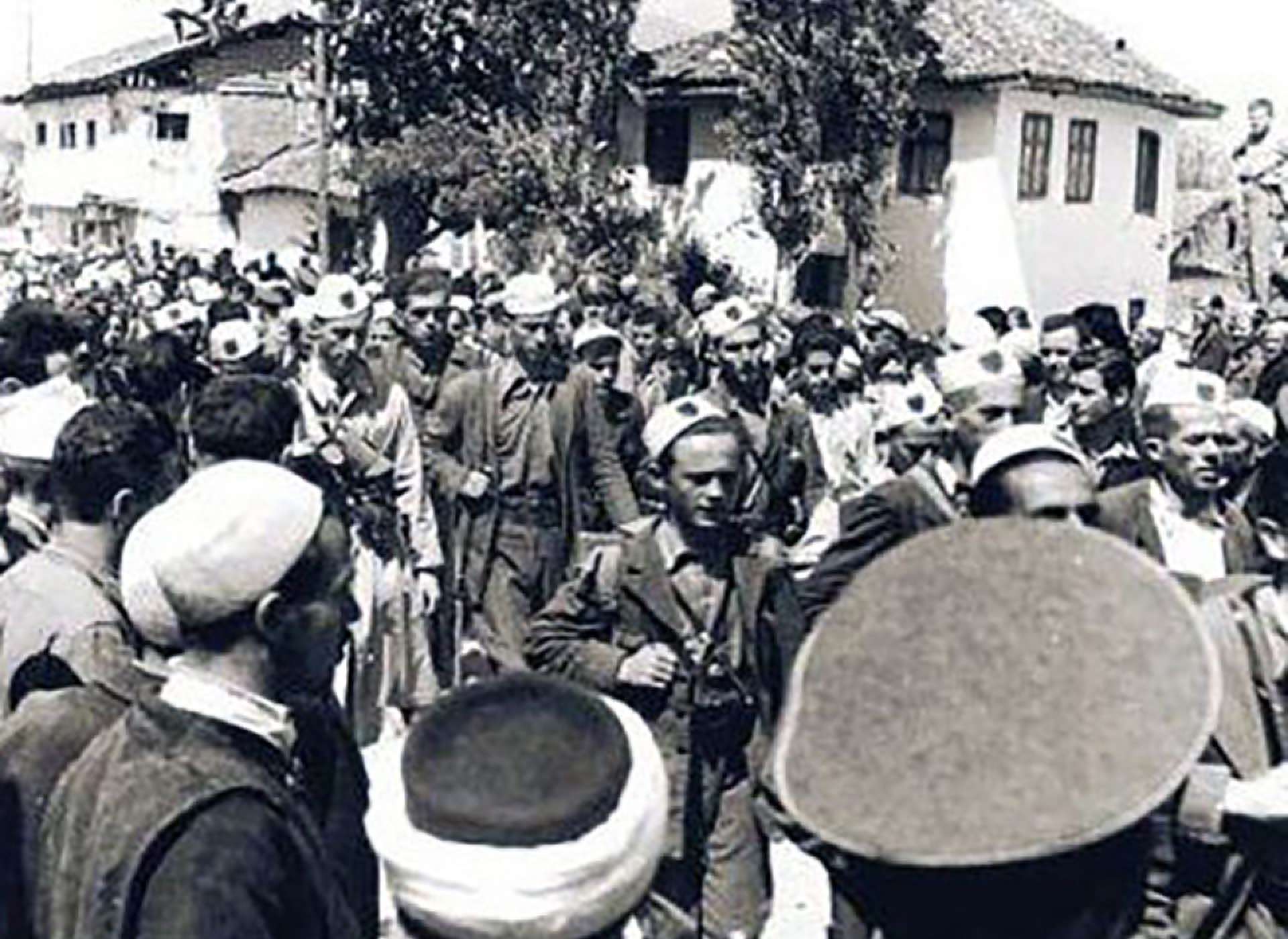Balli Kombetar forces enter Prizren 1944