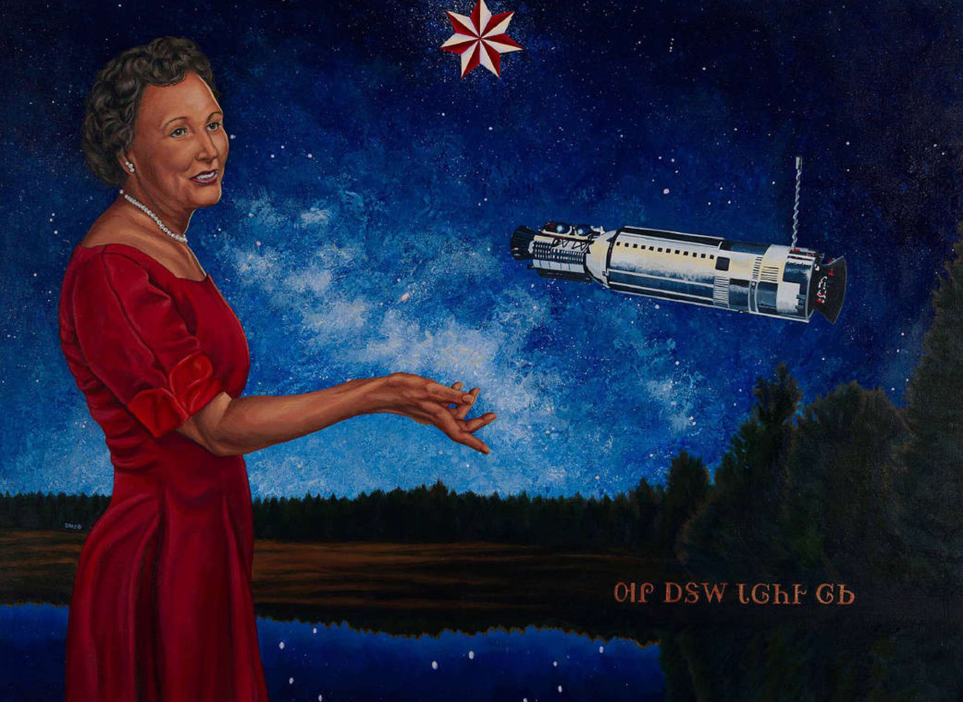 Mary Golda Ross by artist America Meredith, Cherokee Nation, 2011