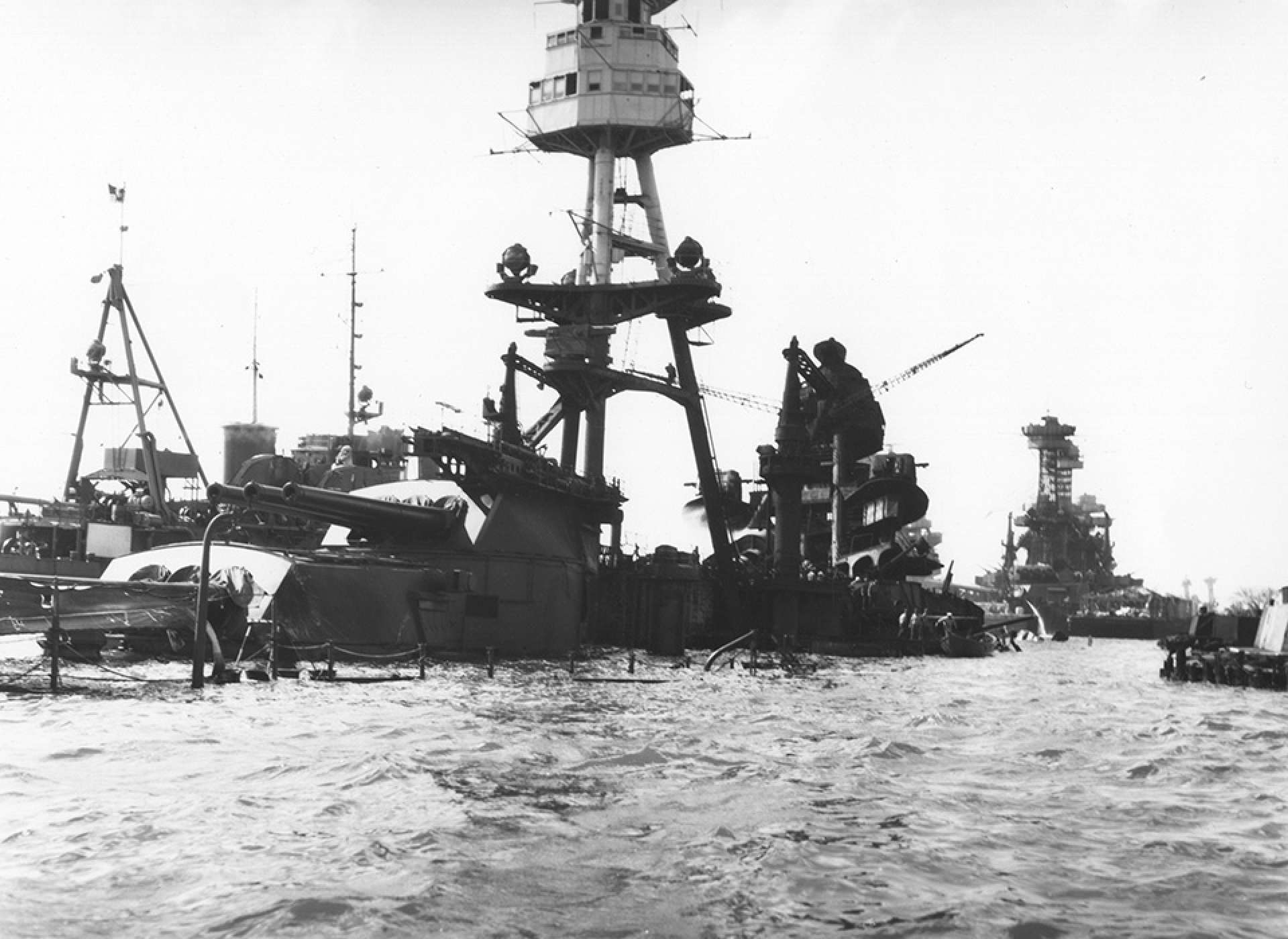 wreck of the USS Arizona