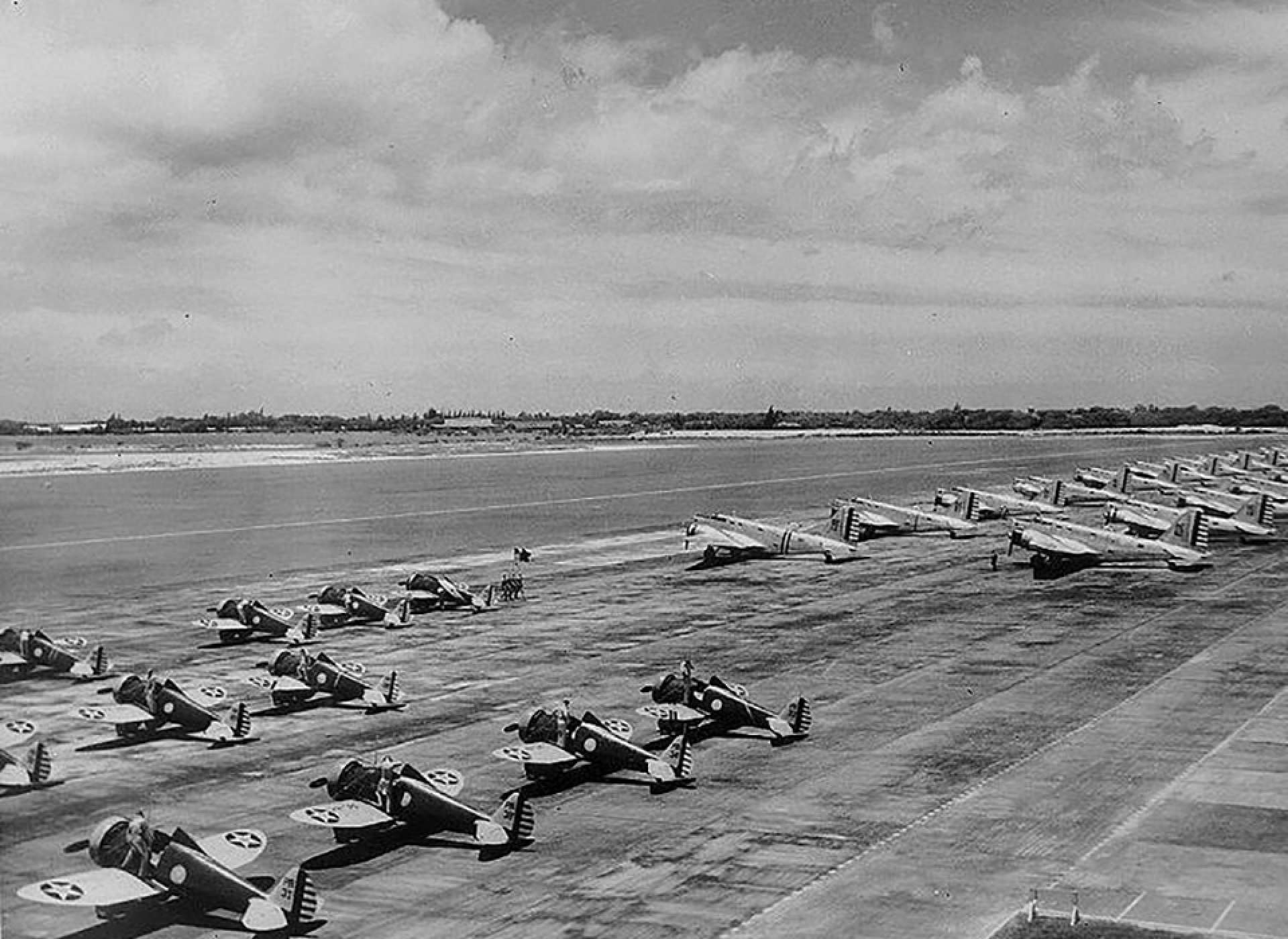 ramp at Hickam Field in January 1940