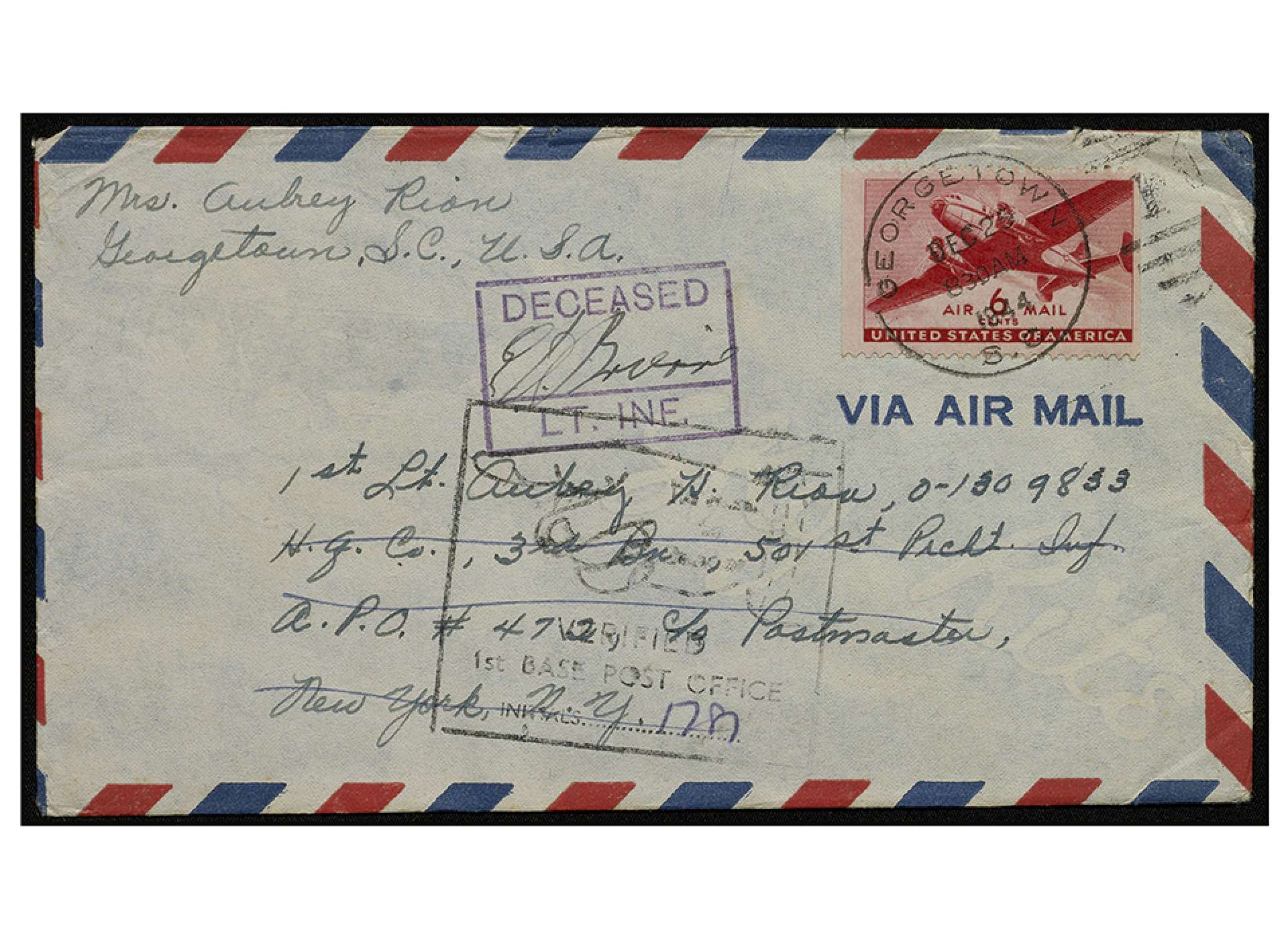 WWII letter