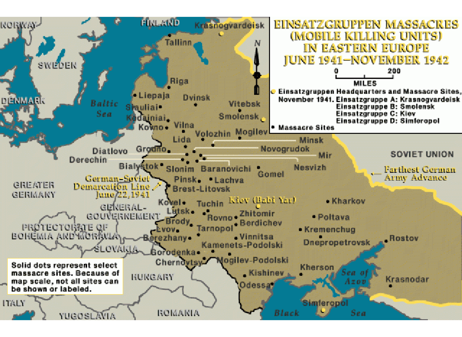 Einsatzgruppen Massacres in Ukraine