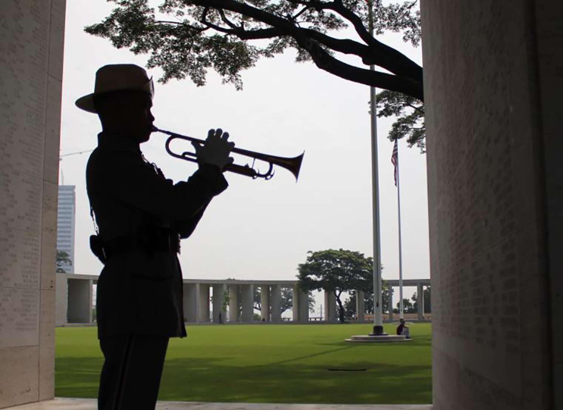 Memorial Day Bugler 2013 Wall of Missing