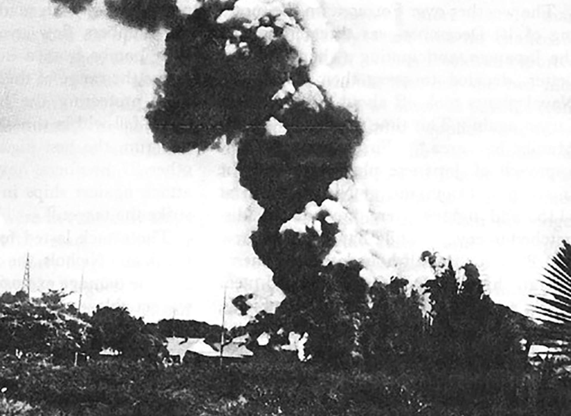 Nichols Field Burning 1941