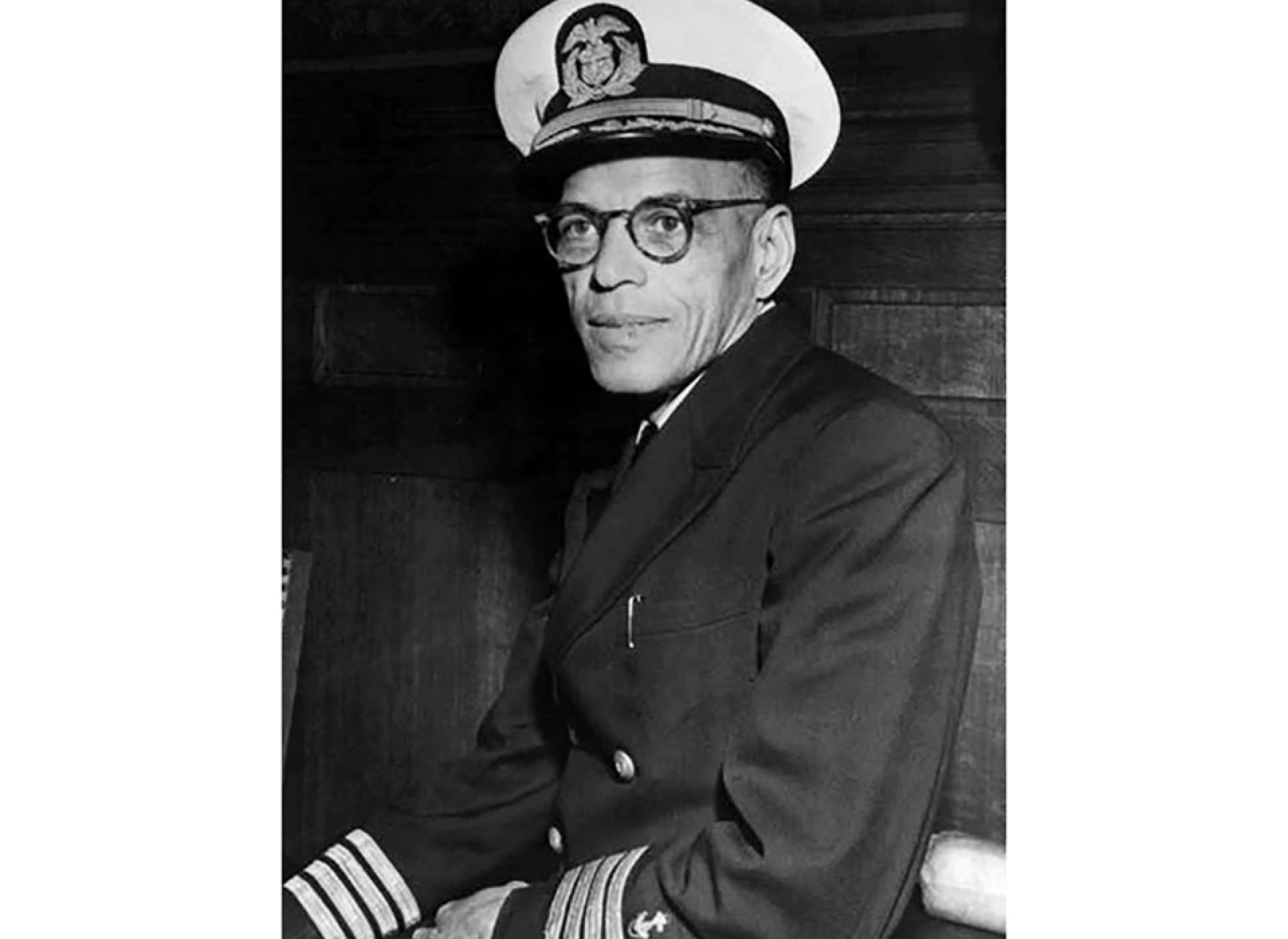 Captain Hugh Malzac 1942 First Black Master Mariner 