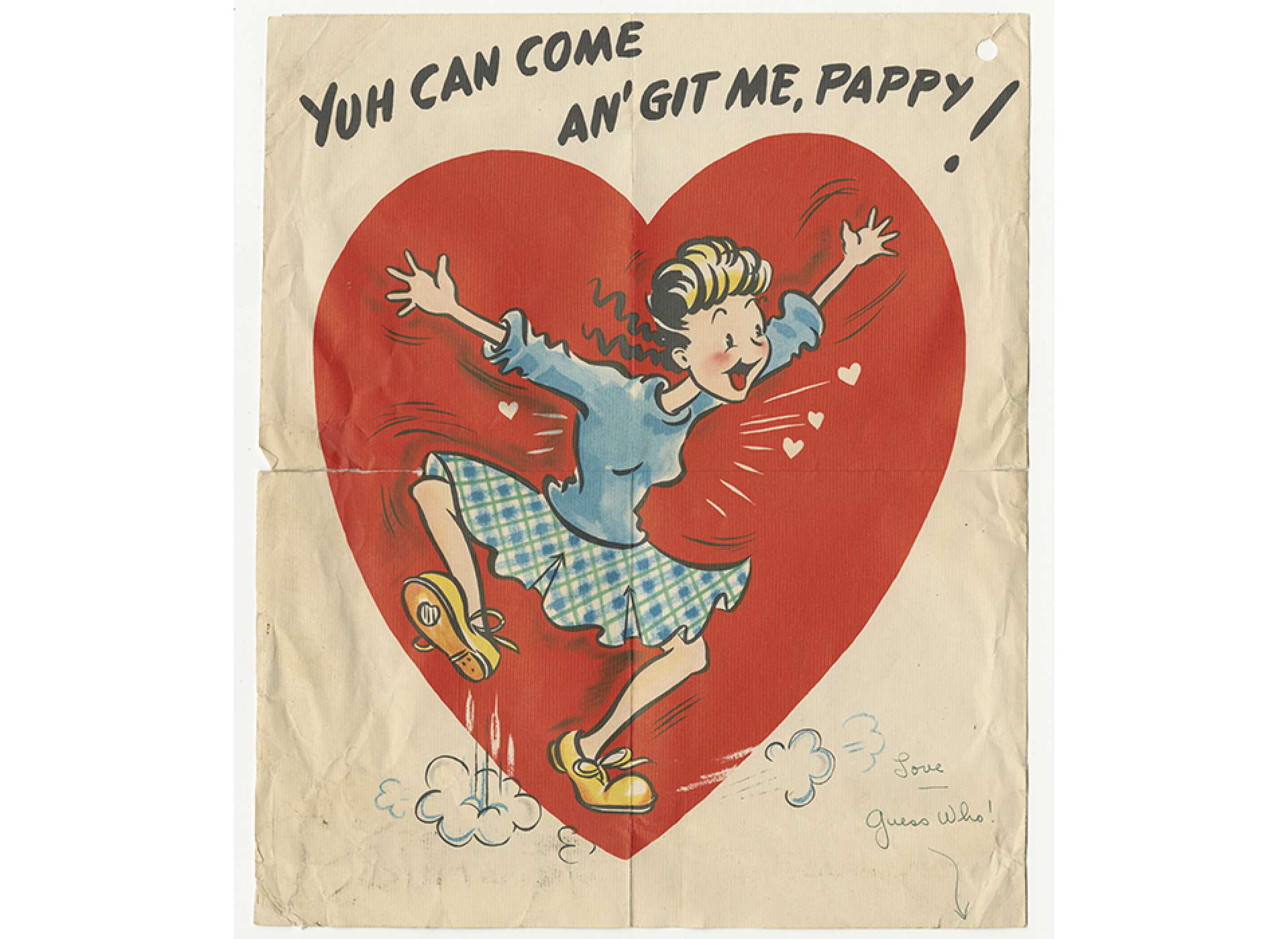 WWII Valentines Day Letter