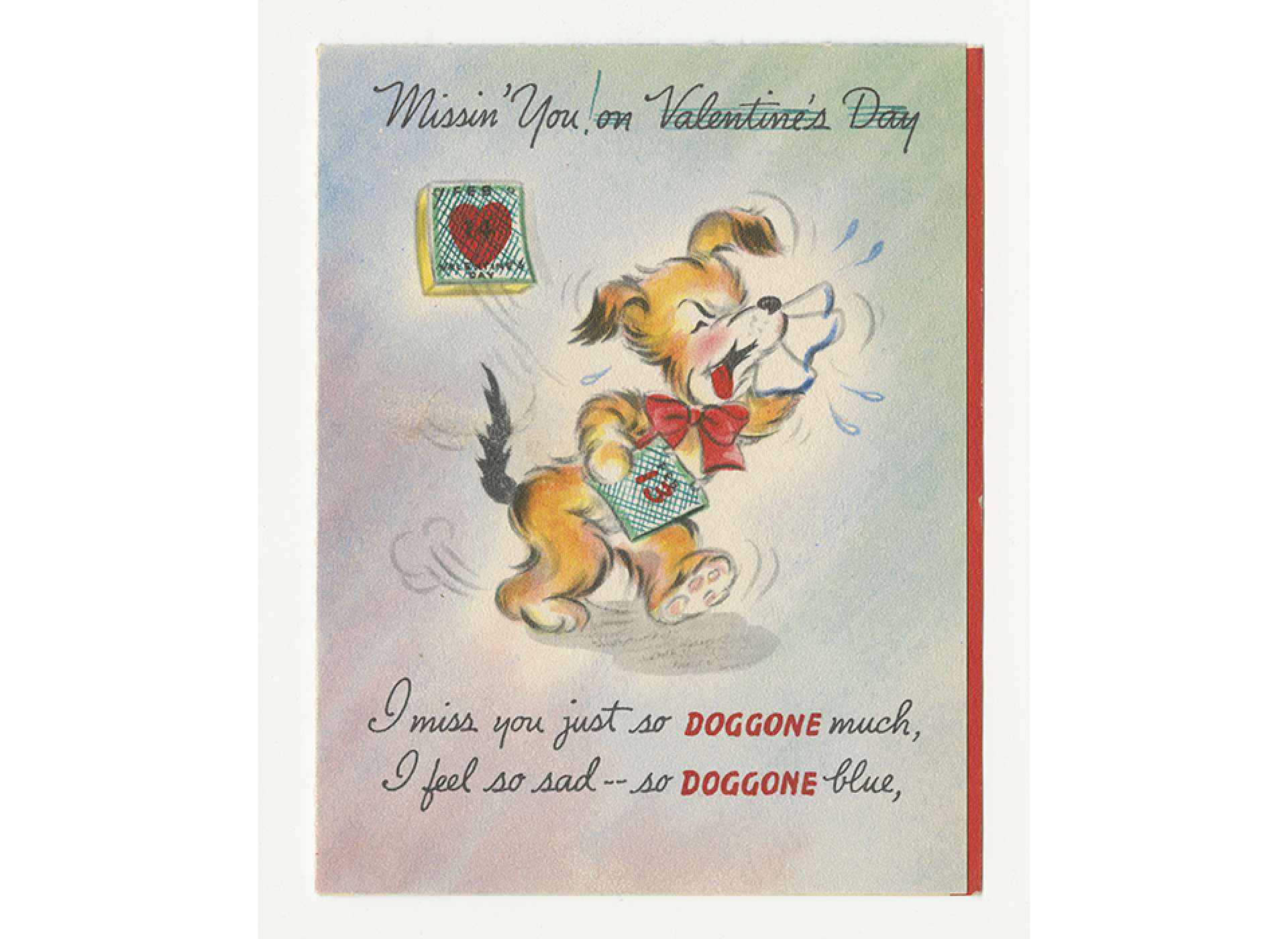 WWII Valentines Day Letter