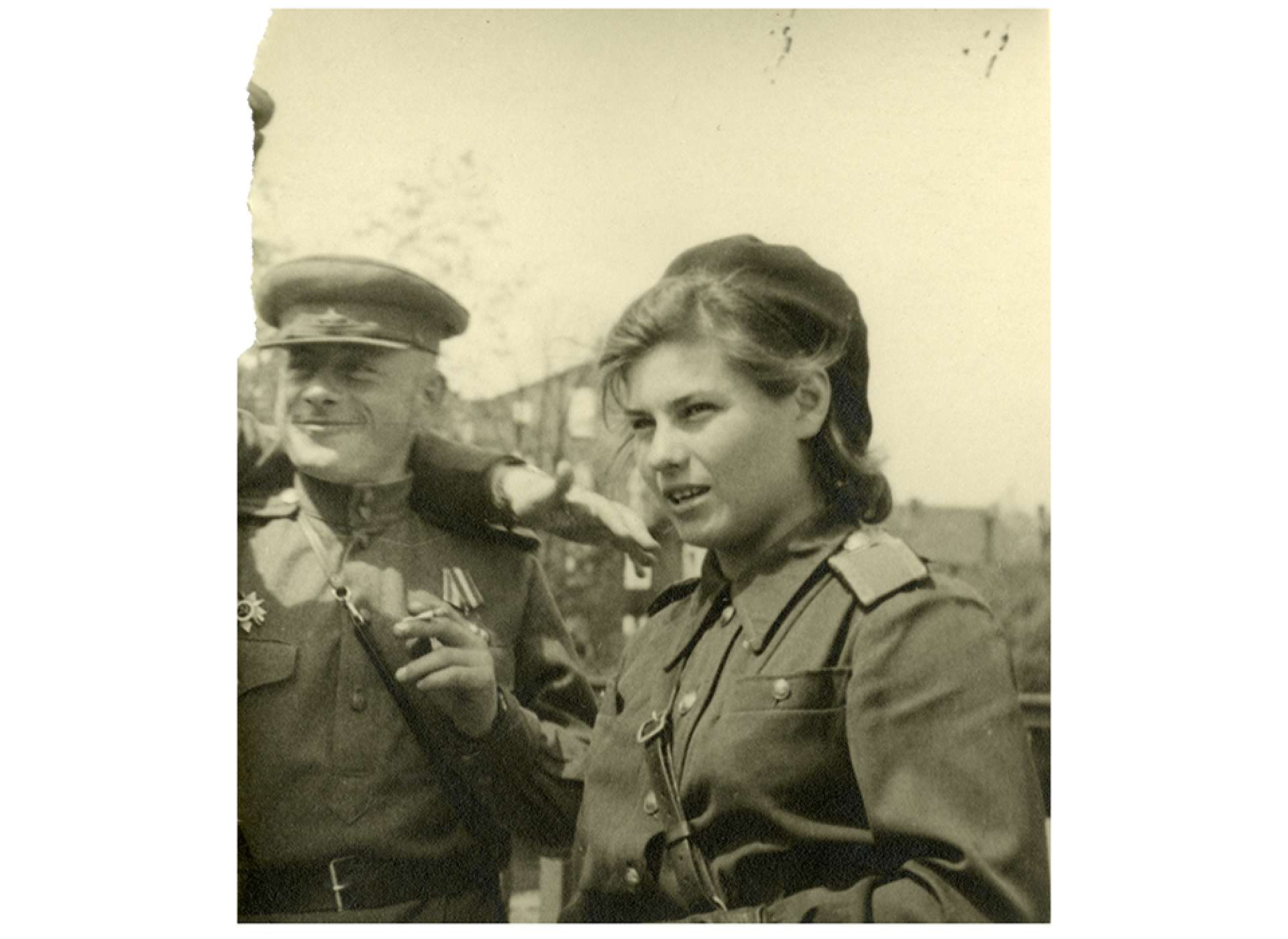 Female Soviet Soldier 1945