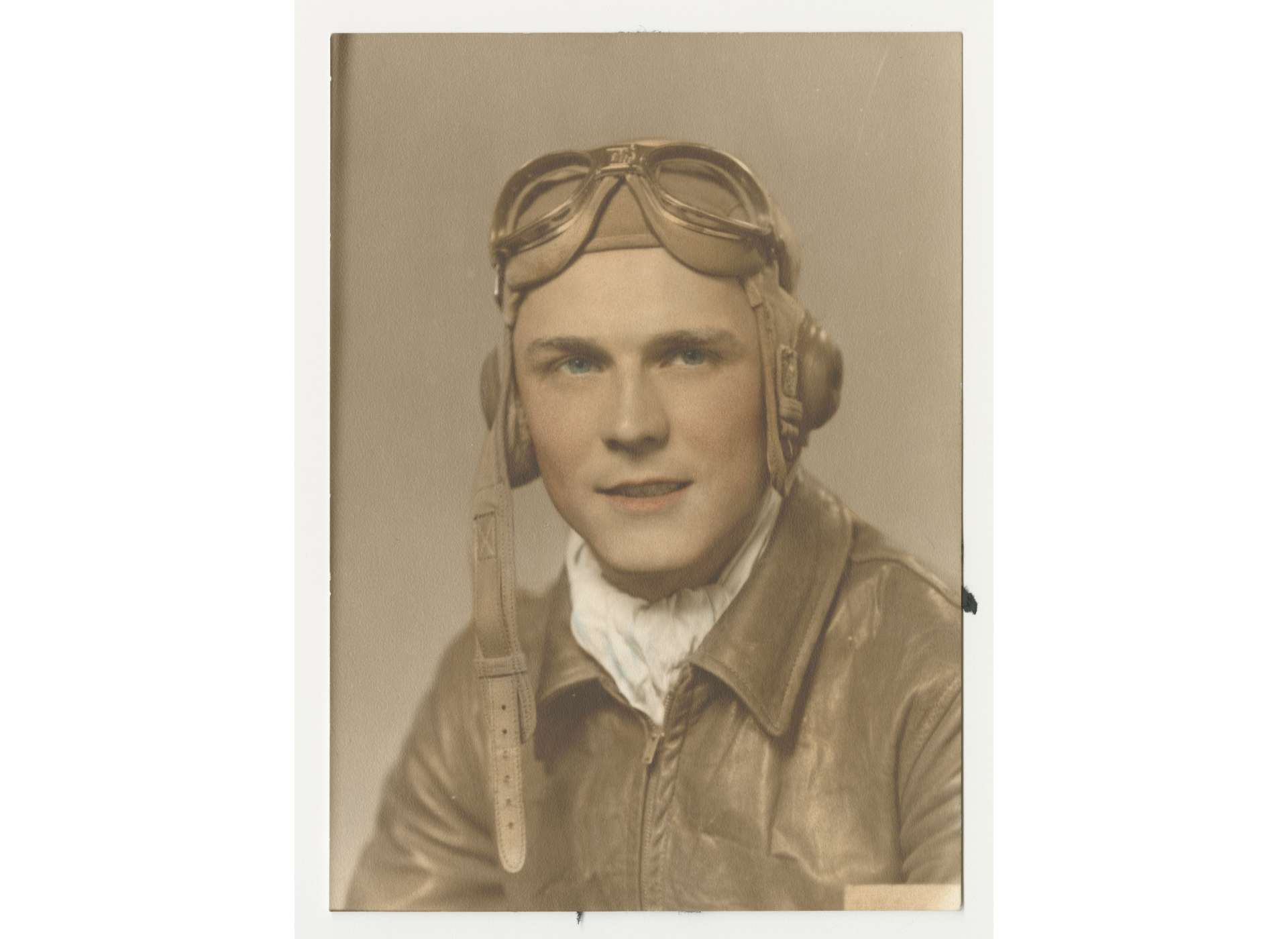 Combat pilot Jack Wilson spent nearly the entire war in the Pacific. Wilson and his crew were lost when their plane went down in Typhoon Ursula in the Philippine Sea, weeks after Japan’s surrender. The National WWII Museum, Gift in memory of Col. Jack A. Wilson, 2016.087.