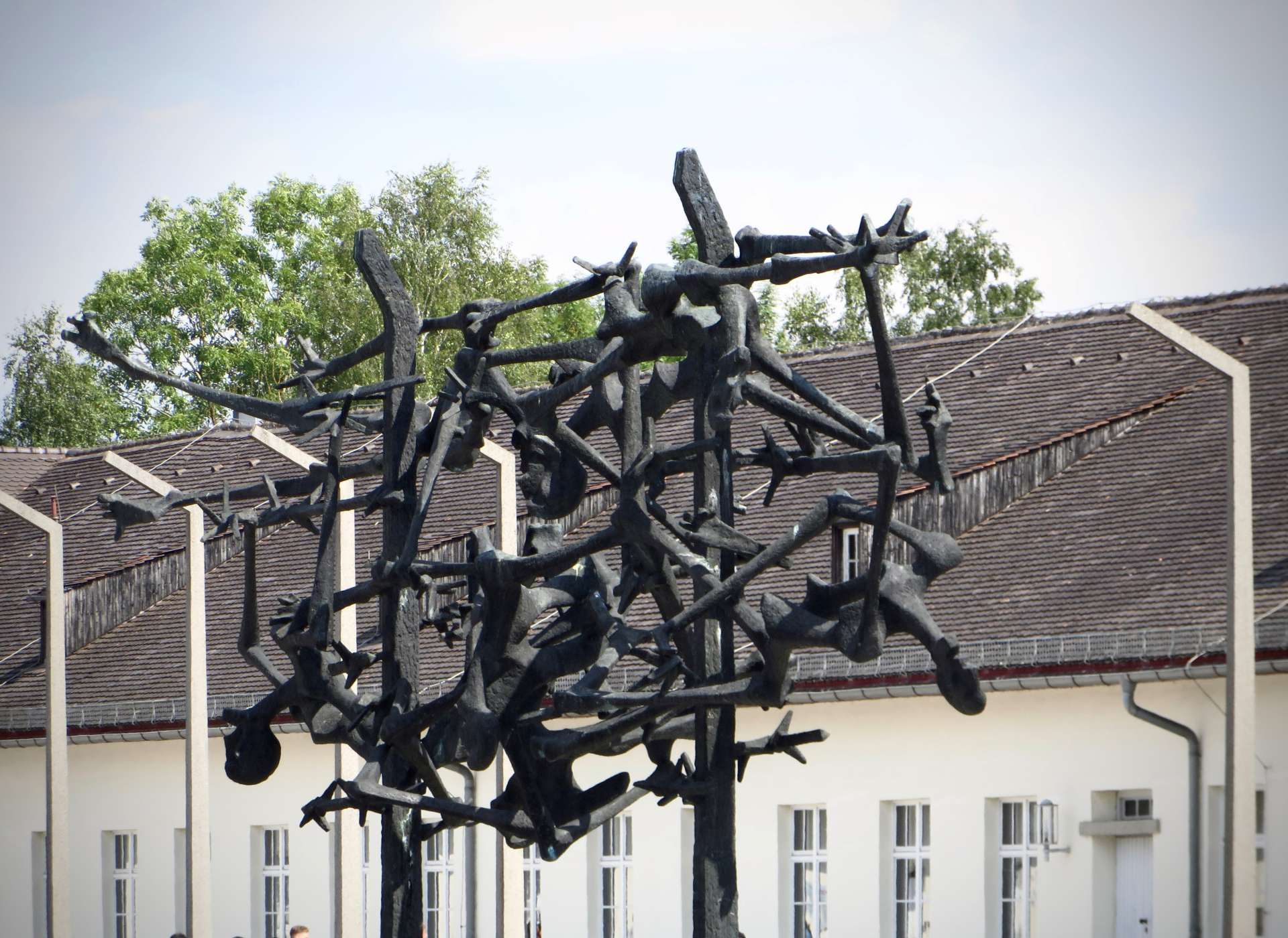 View of the International Memorial at Dachau, 2016. Credit: Jennifer Popowycz.