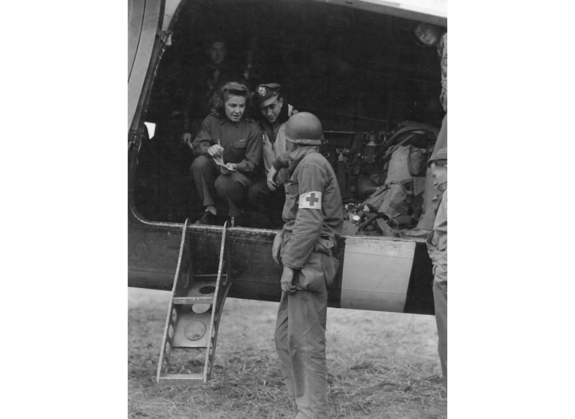 In 1942 the War Department ordered the development of a formal training program for flight nurses and other service personnel for aeromedical evacuation duties. By the end of the war, over 70 percent of the Air Transport Command was serving overseas. (Department of Defense)
