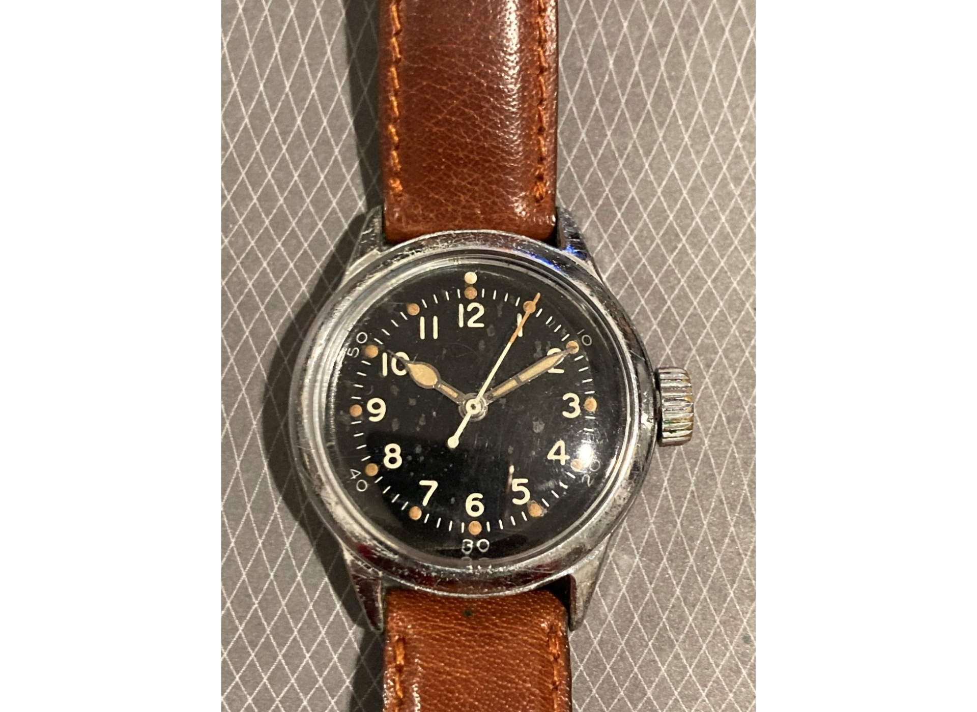 A 1944 Hamilton US Navy pilot watch