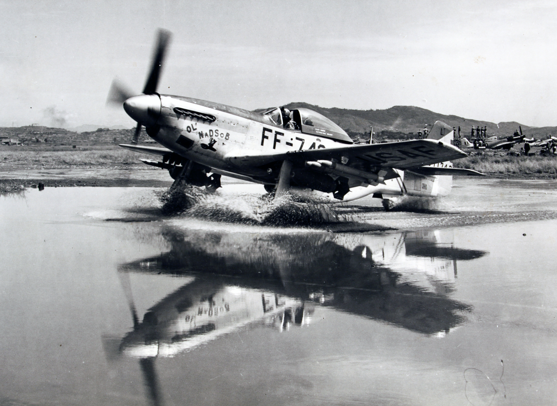 The last P-51D Mustang made by North American Aviation