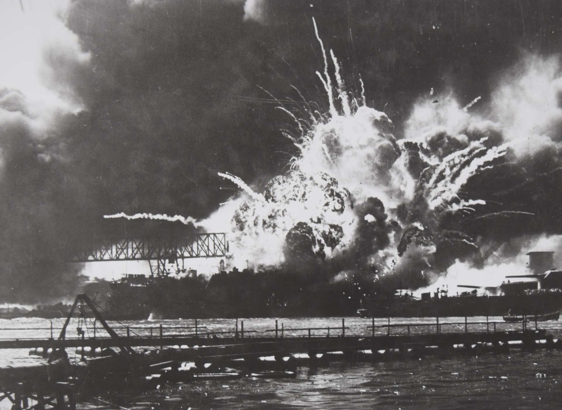 USS Shaw Explodes II 