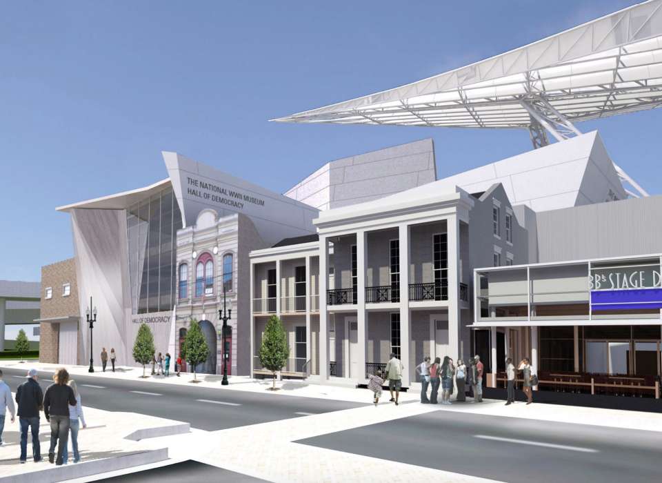 National WWII Museum expansion rendering