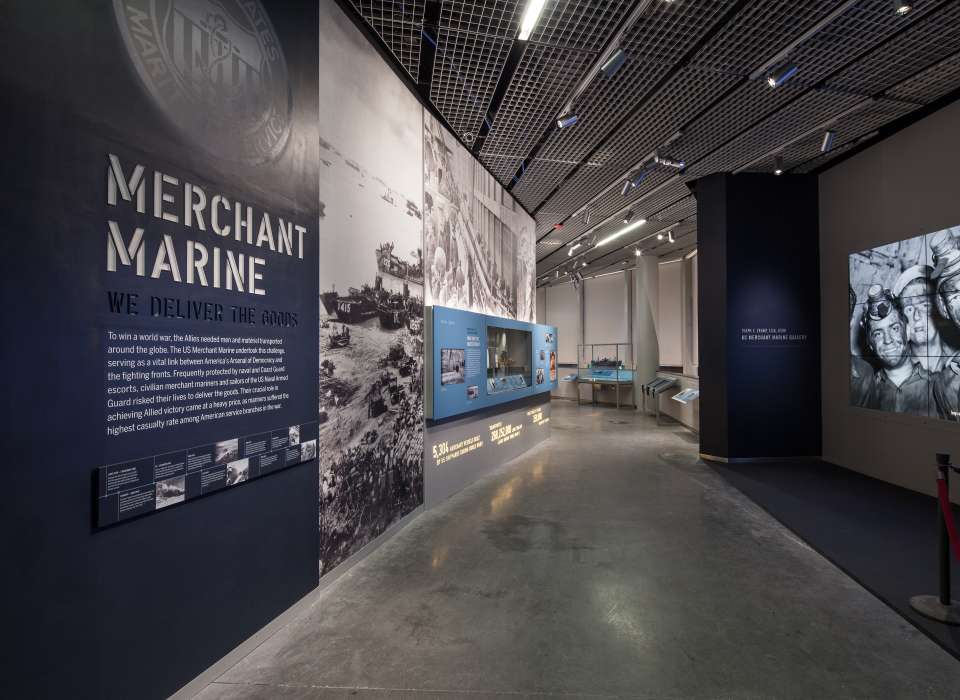 Merchant Marine gallery entrance