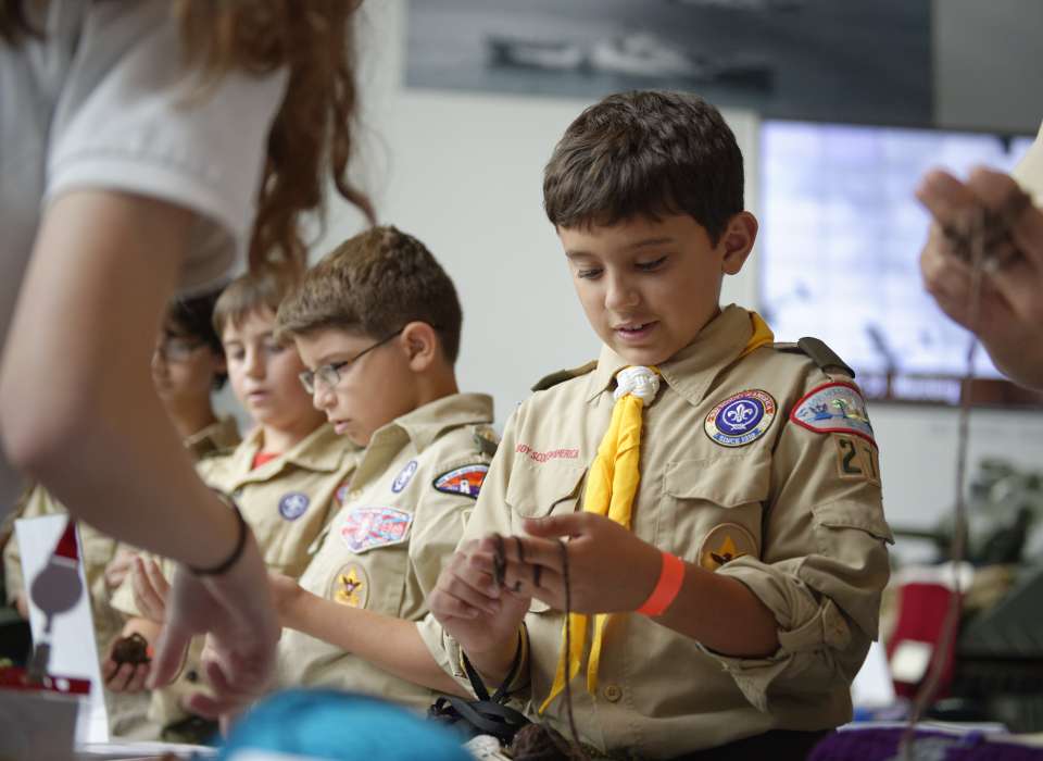 Boy Scout field trip to The National WWII Museum