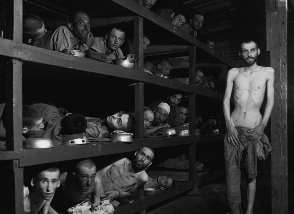 A concentration camp during the Holocaust