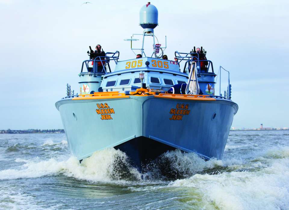 PT-305 on Lake Pontchartrain