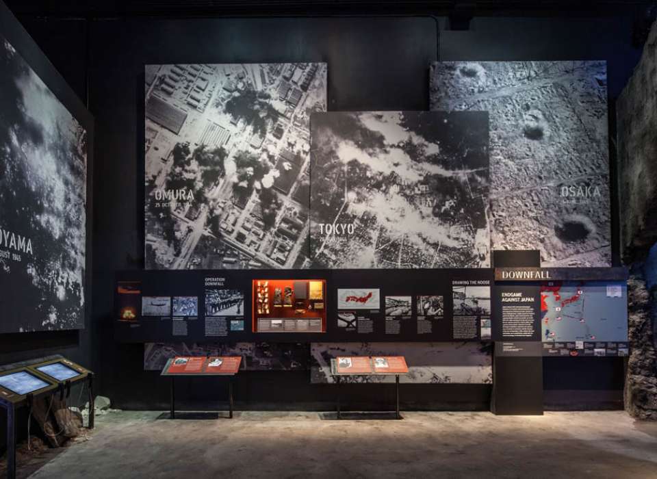 Downfall gallery, images of bomb sites, Road to Tokyo