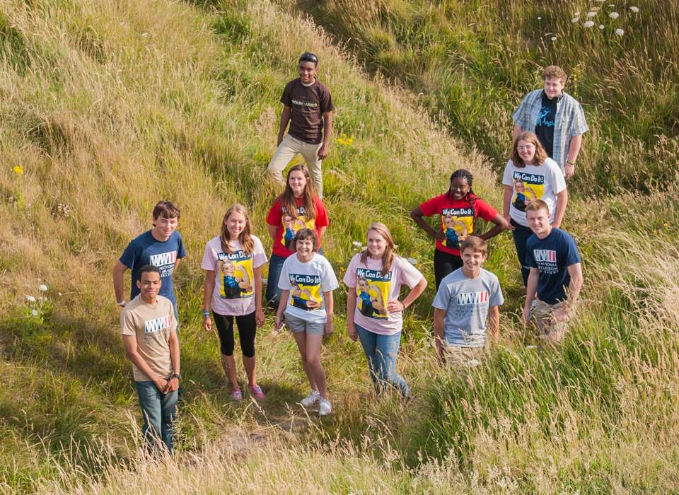 Students in Normandy