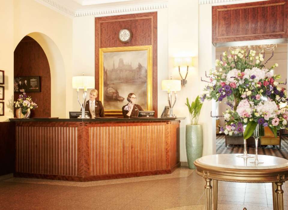 Sofitel Grand Sopot front desk