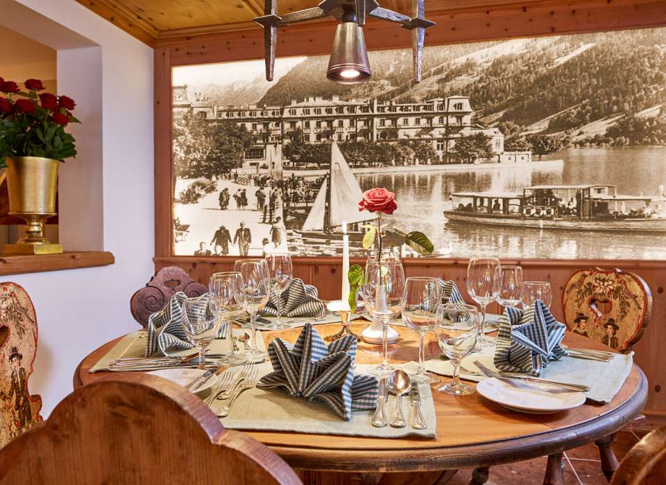 Grand Hotel Zell-Am-See, Austria, dining room