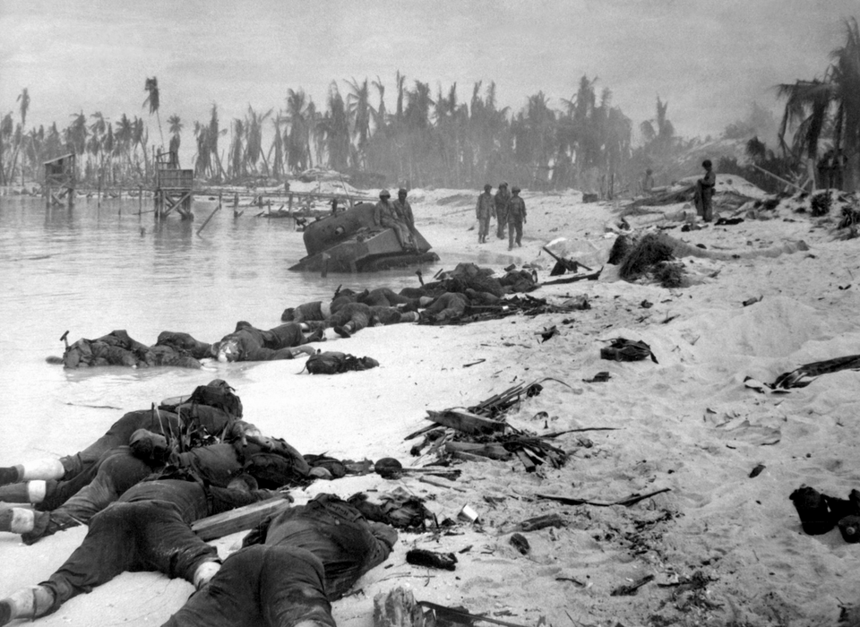 US Marines and the Battle of Tarawa WW2