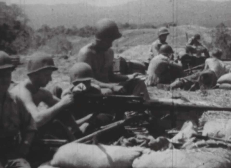 marines in battle ww2