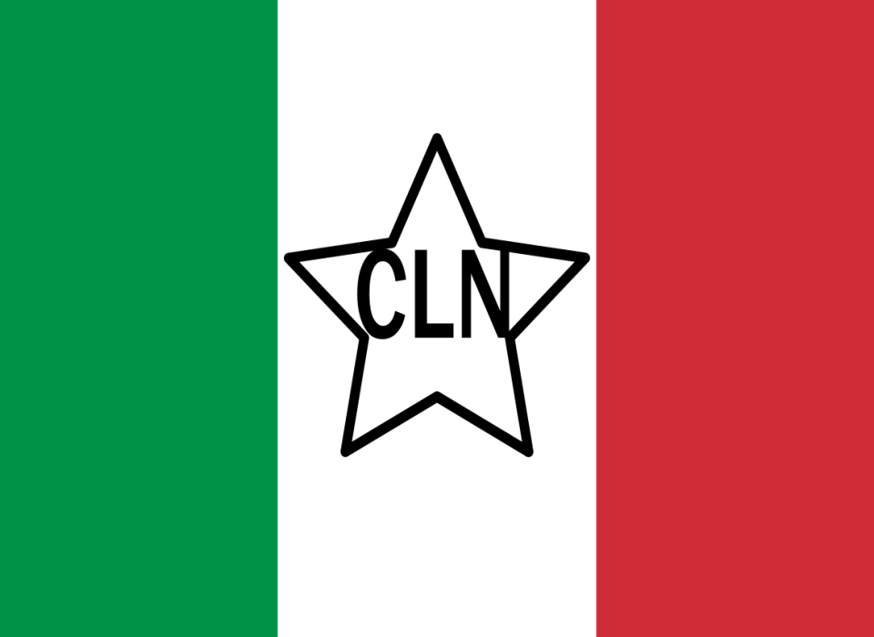 Flag of the Italian Committee of National Liberation.