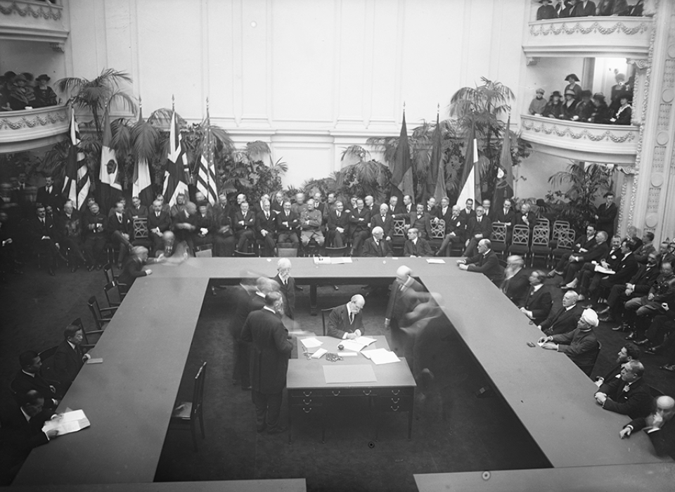 Delegates of the Washington Naval Conference