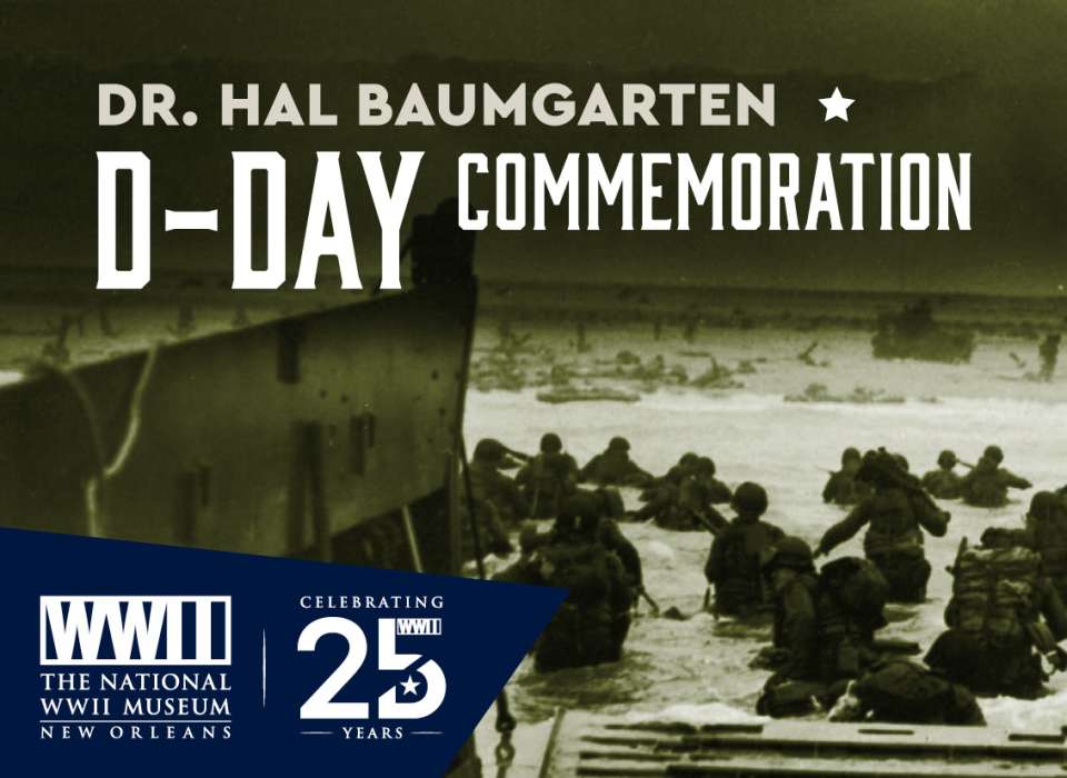 Dr. Hal Baumgarten D-Day Commemoration